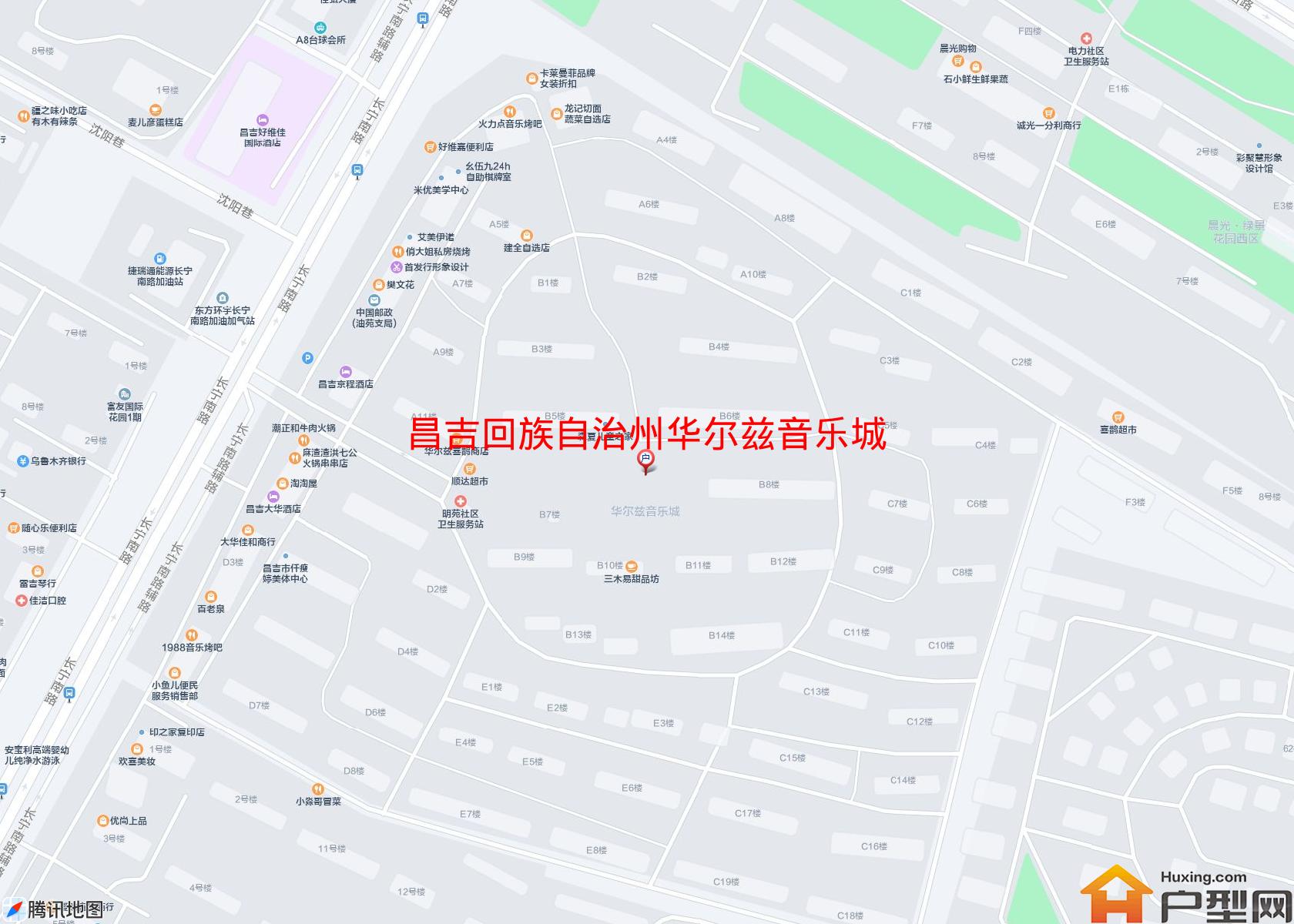 华尔兹音乐城(长宁南路174号)小区 - 户型网