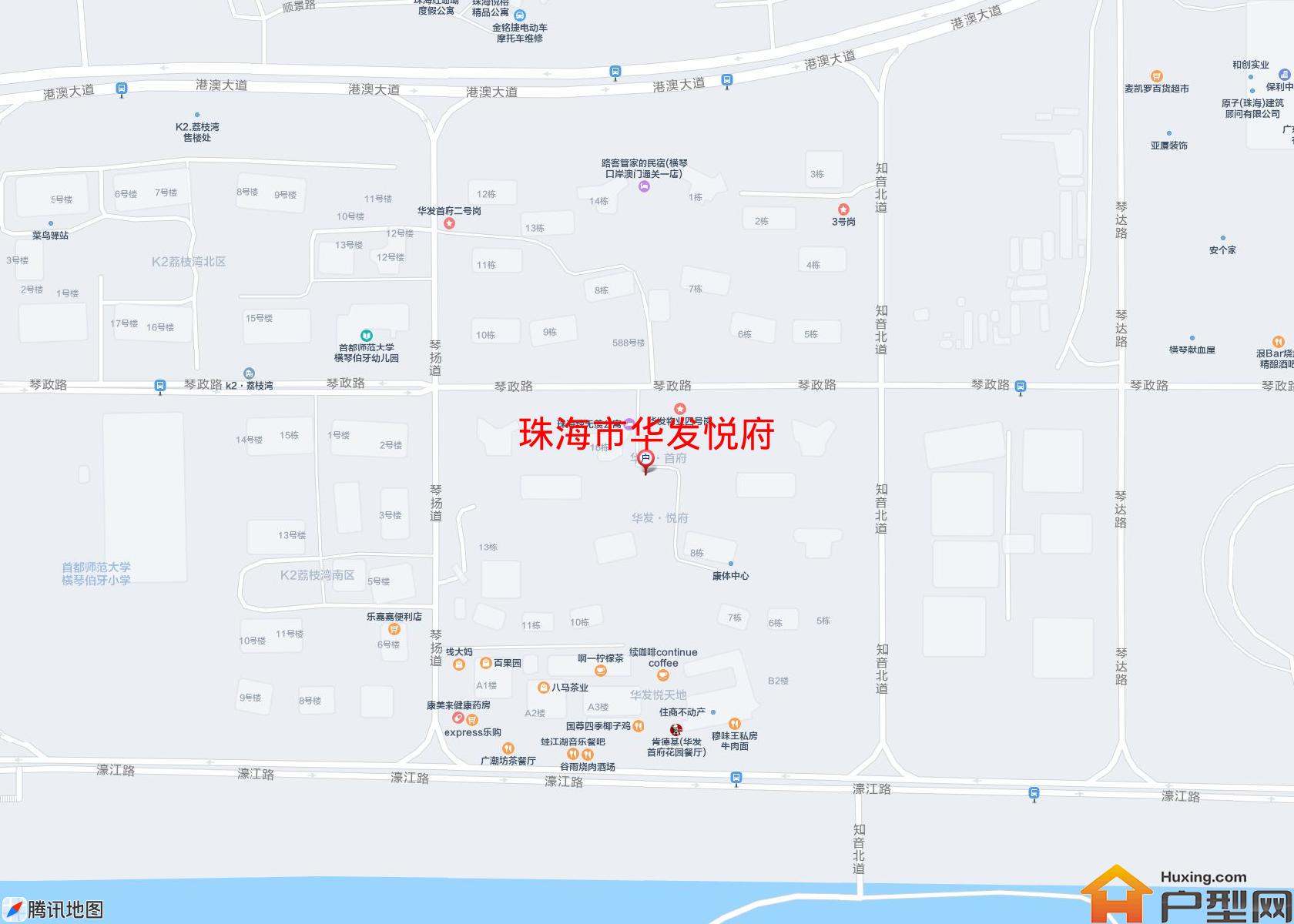 华发悦府小区 - 户型网