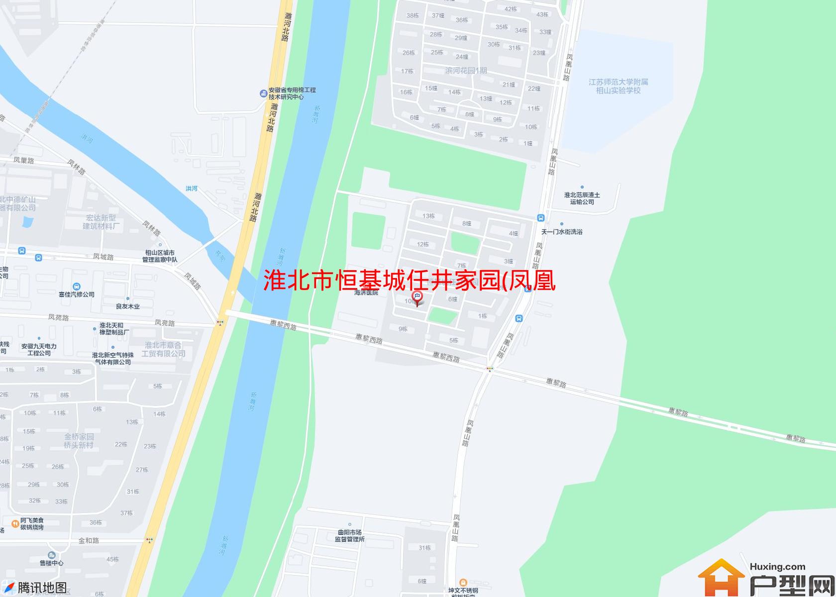 恒基城任井家园(凤凰山路)小区 - 户型网