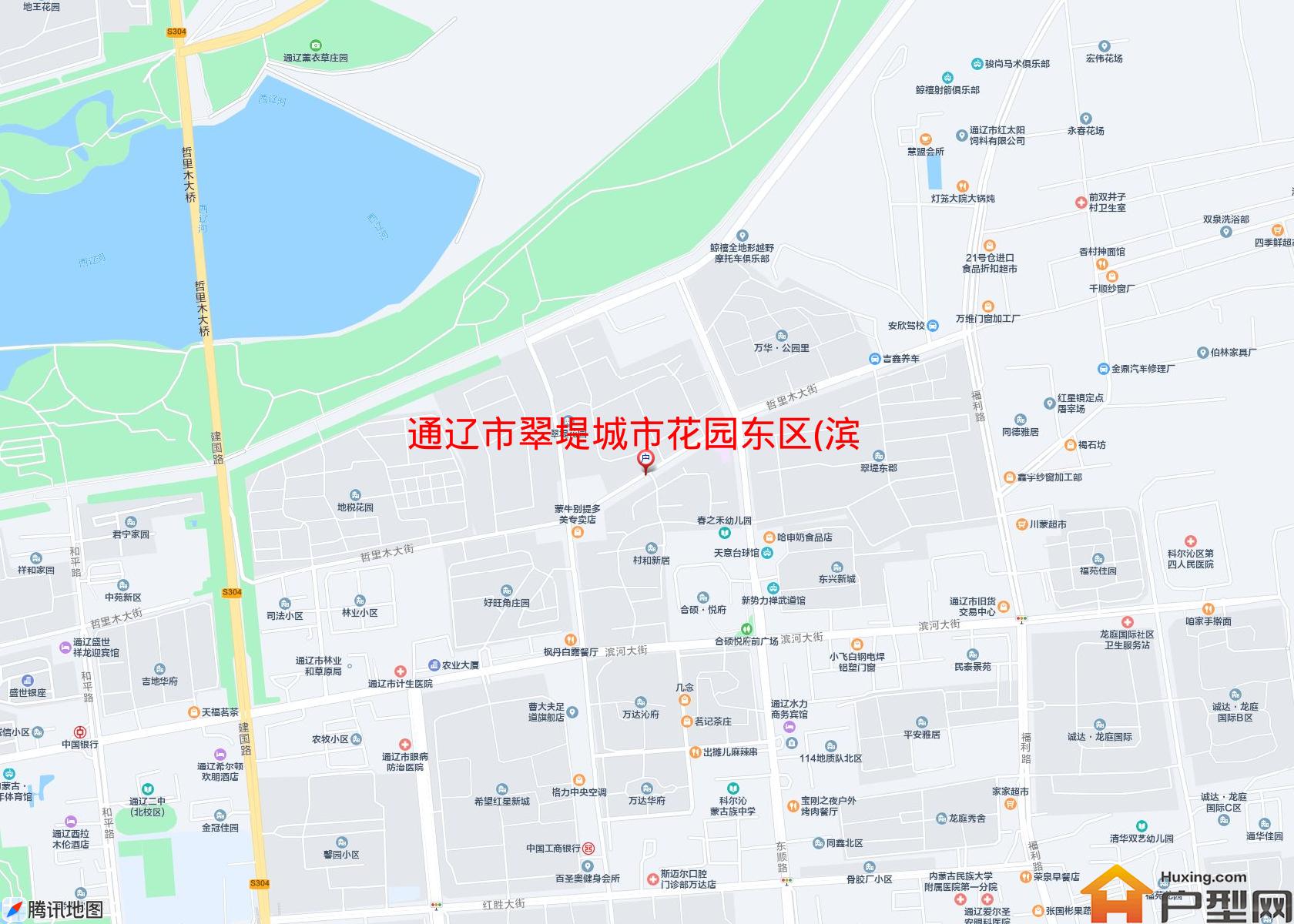 翠堤城市花园东区(滨河大街)小区 - 户型网