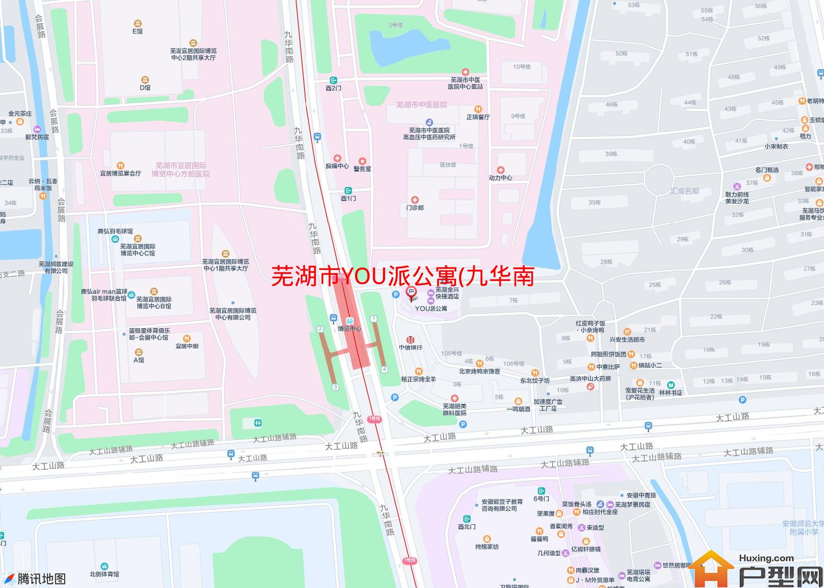 YOU派公寓(九华南路432号)小区 - 户型网