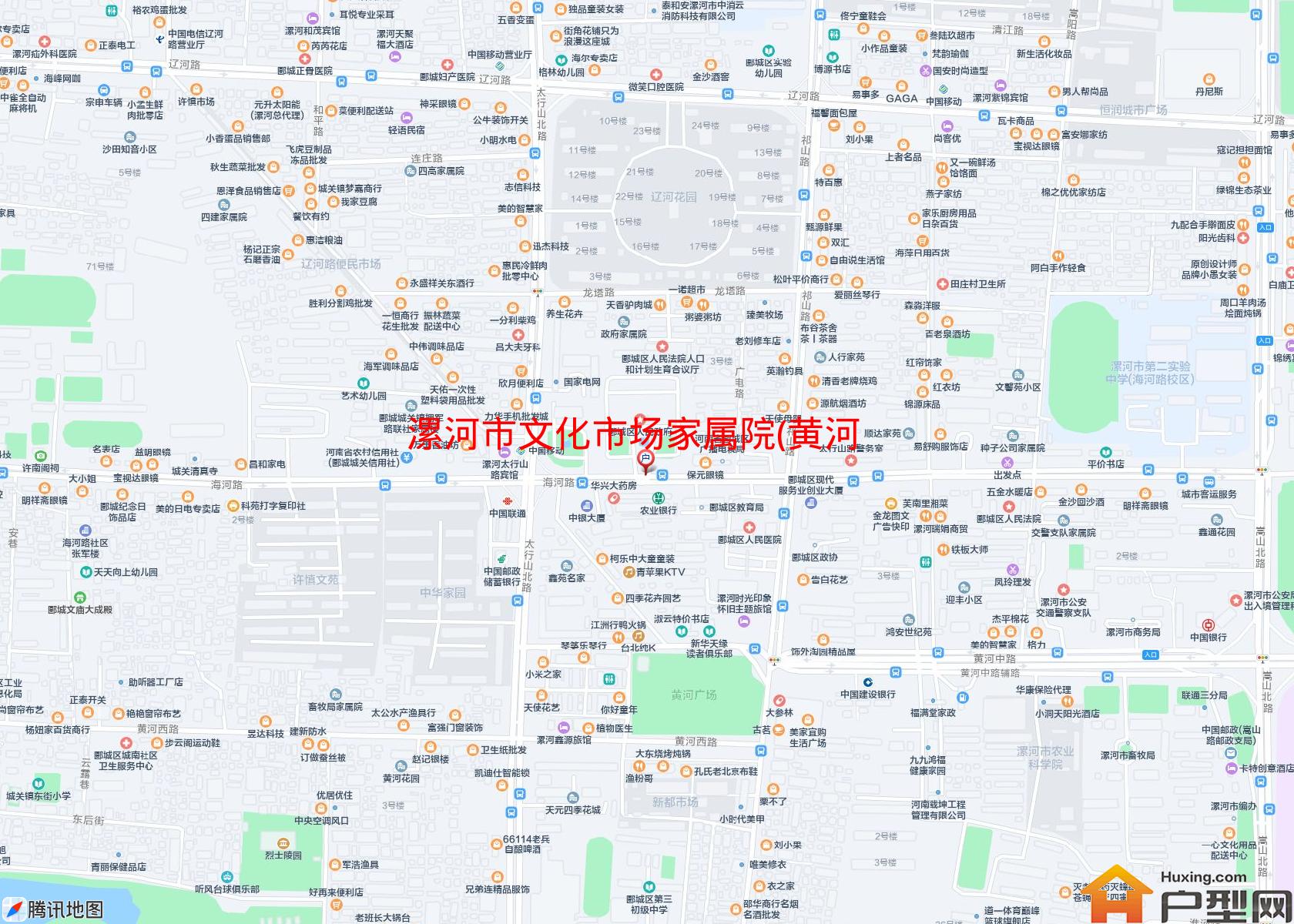 文化市场家属院(黄河西路)小区 - 户型网