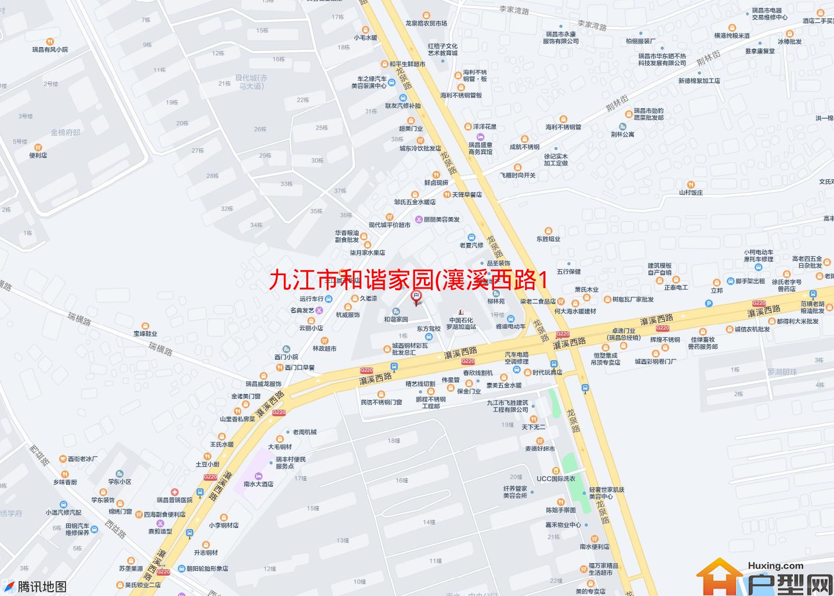 和谐家园(瀼溪西路128号)小区 - 户型网