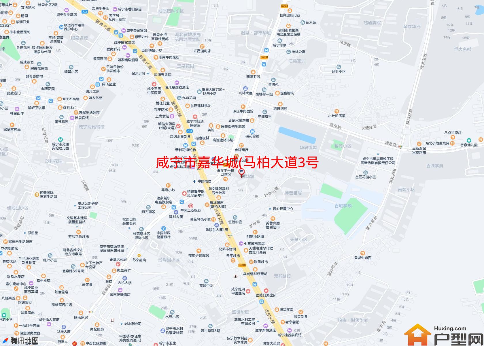 嘉华城(马柏大道3号)小区 - 户型网