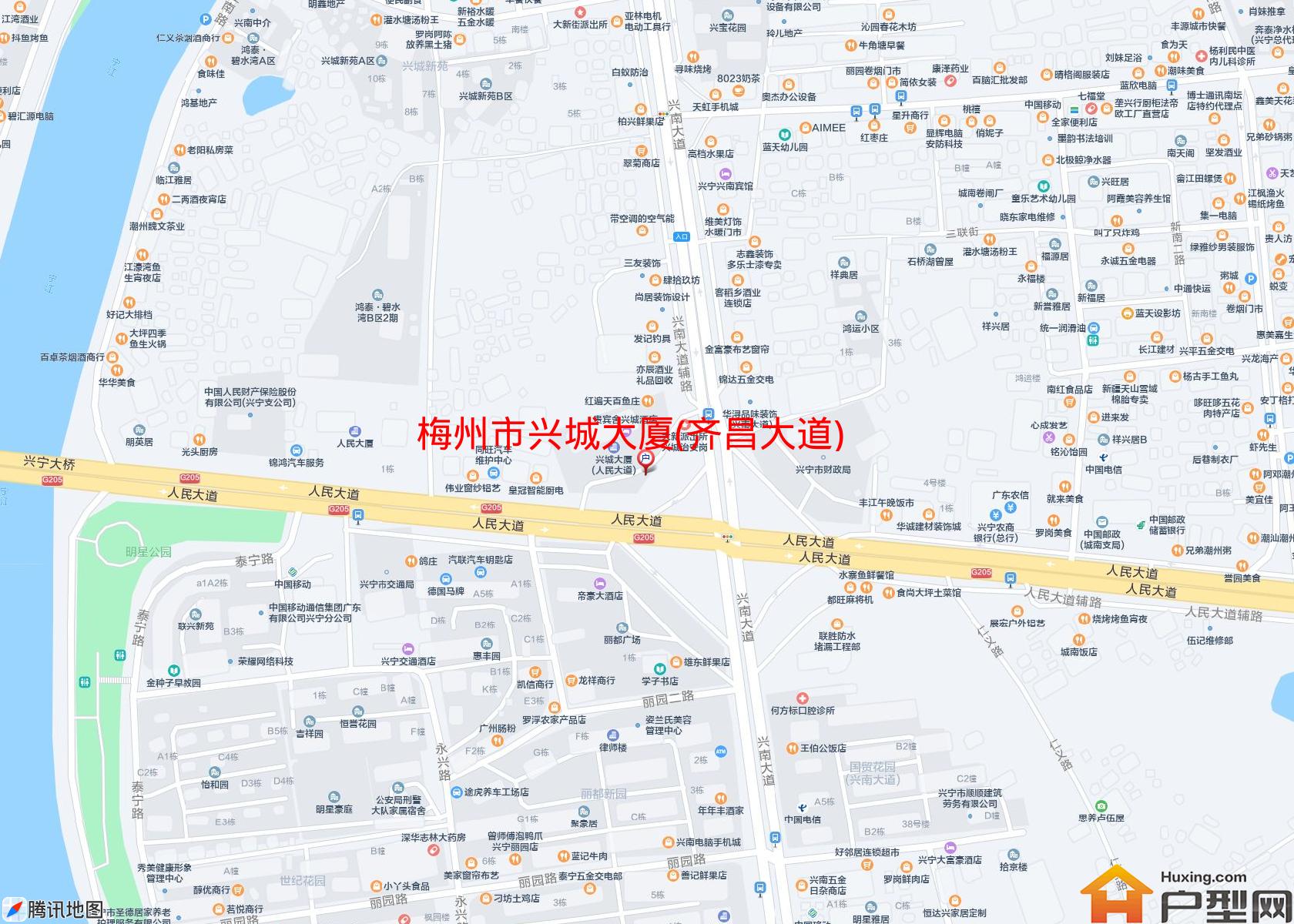 兴城大厦(齐昌大道)小区 - 户型网