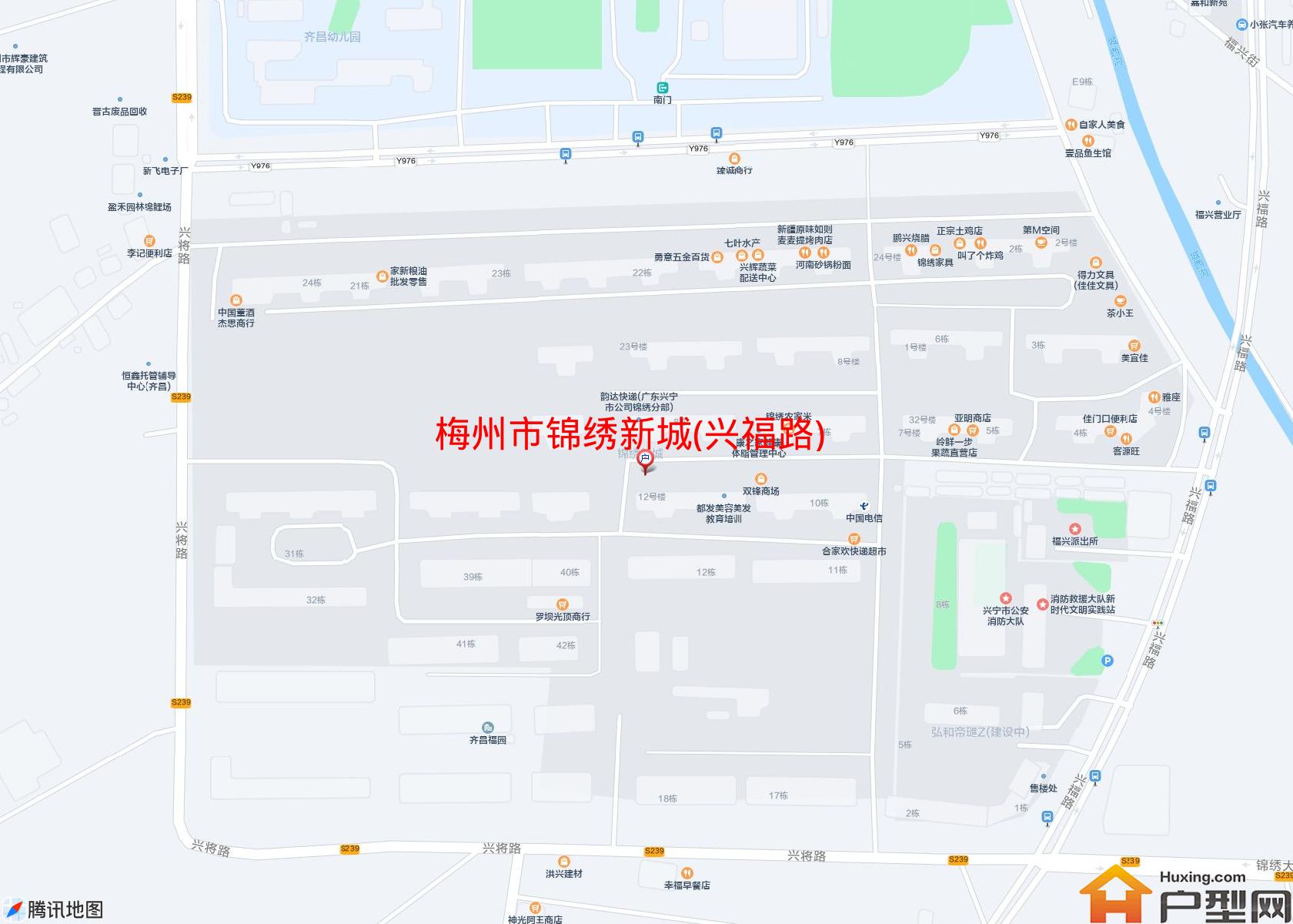 锦绣新城(兴福路)小区 - 户型网