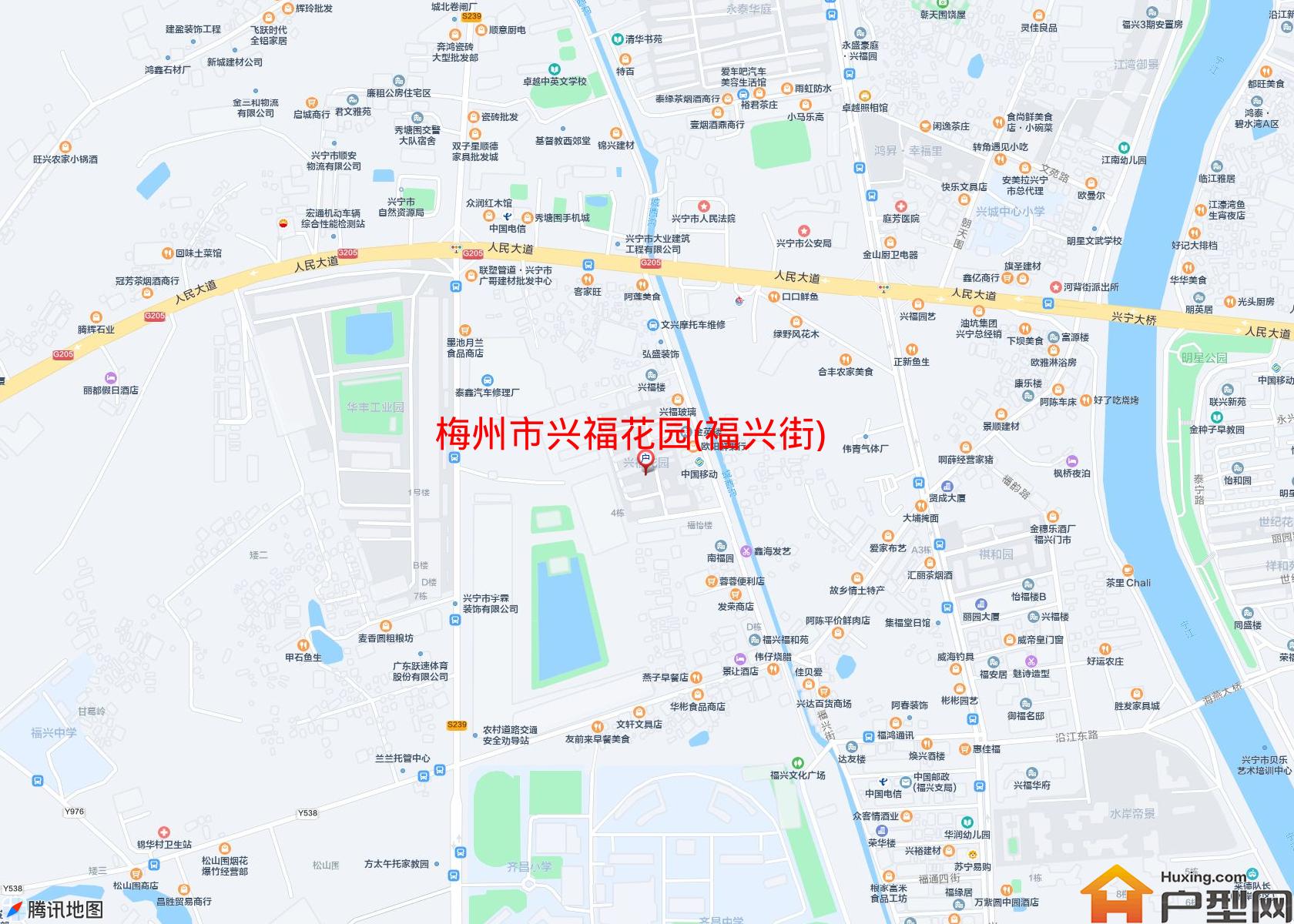 兴福花园(福兴街)小区 - 户型网