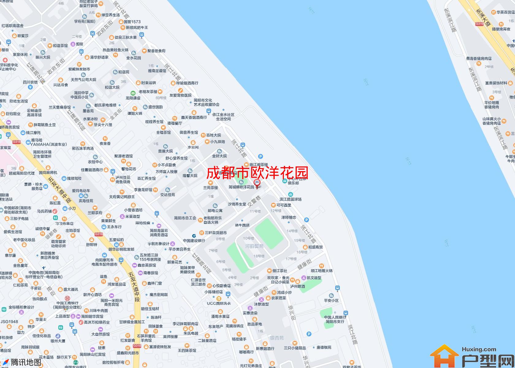 欧洋花园小区 - 户型网