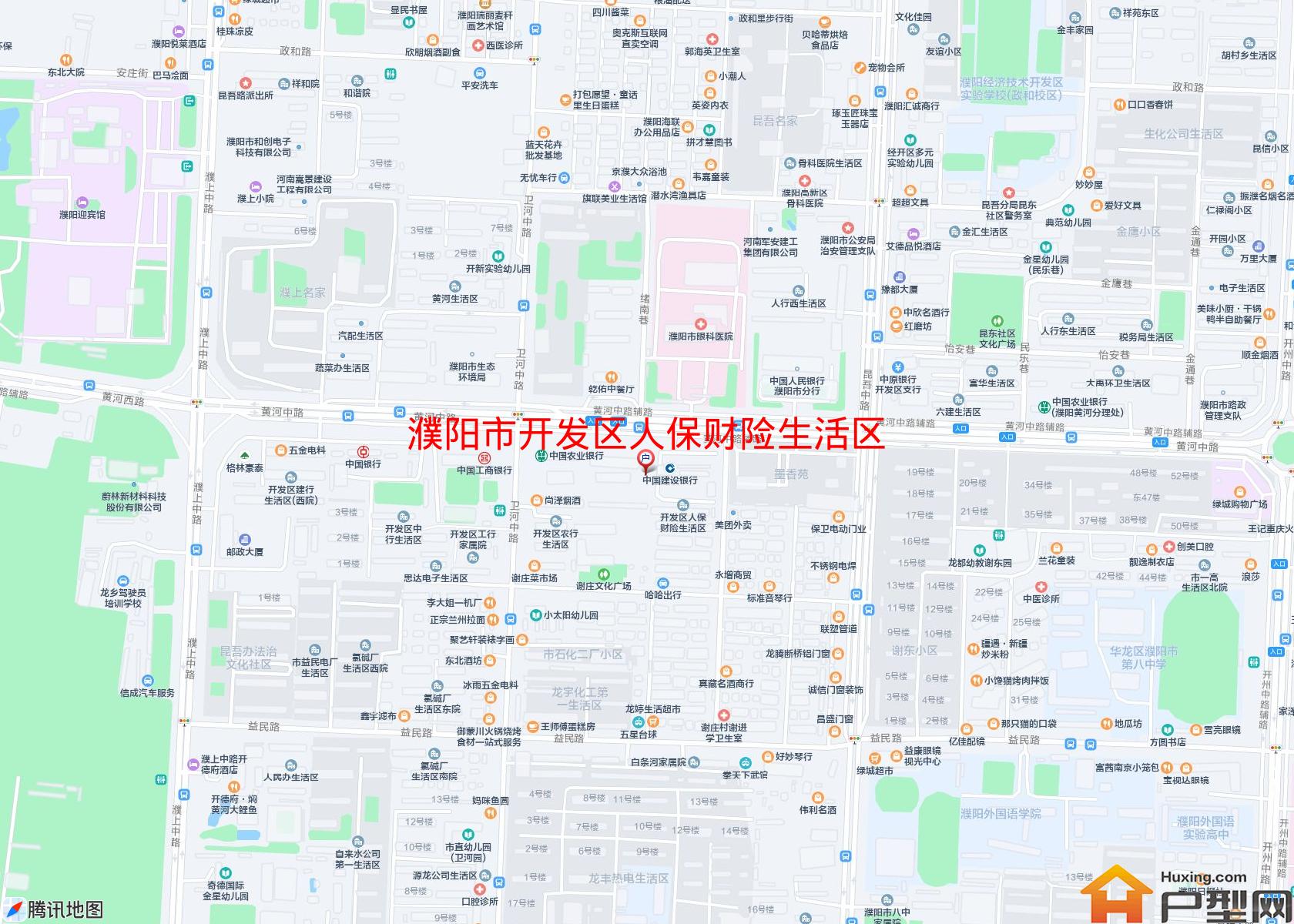 开发区人保财险生活区(黄河中路)小区 - 户型网