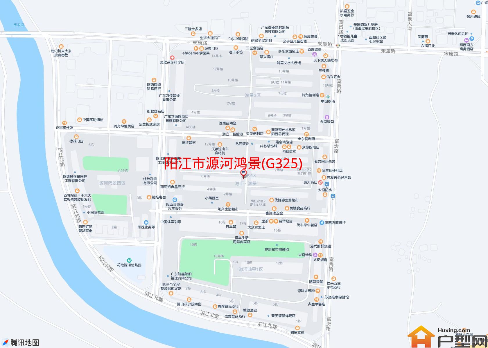 源河鸿景(G325)小区 - 户型网