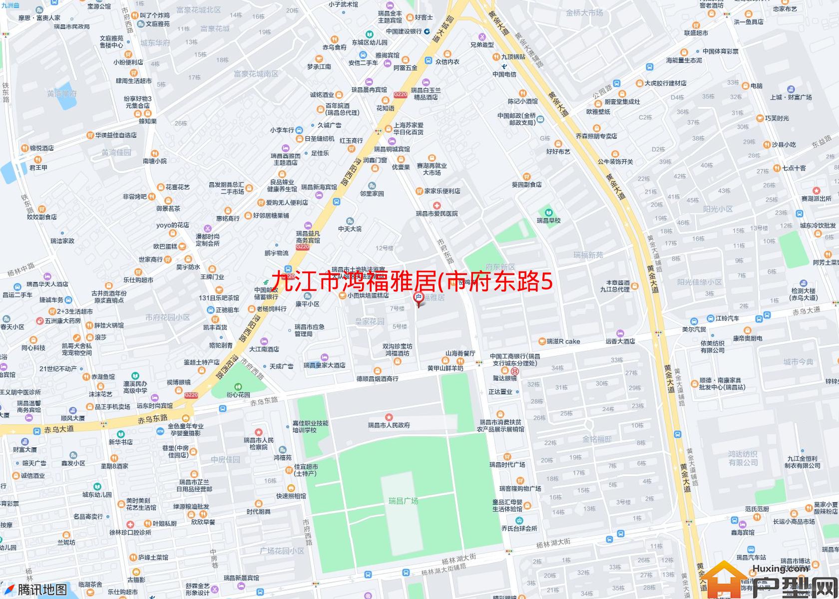鸿福雅居(市府东路54号)小区 - 户型网