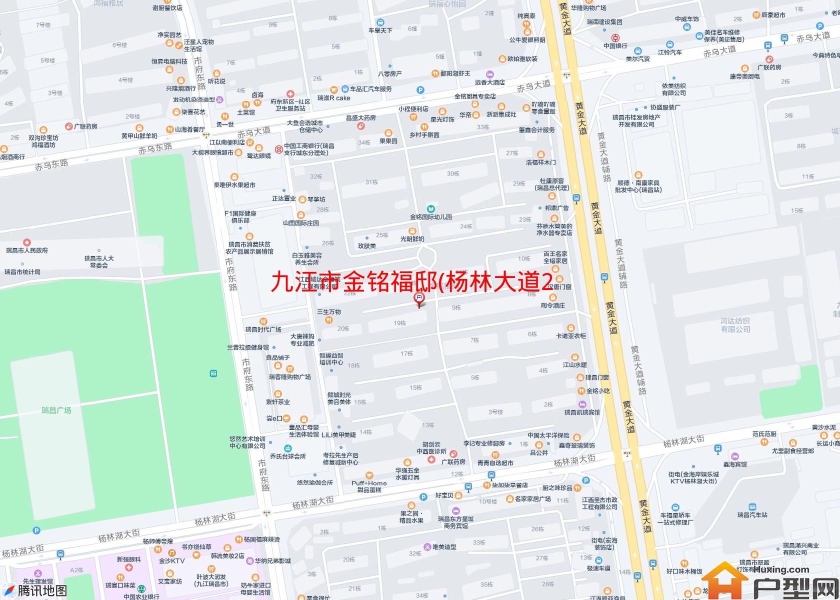 金铭福邸(杨林大道216号)小区 - 户型网