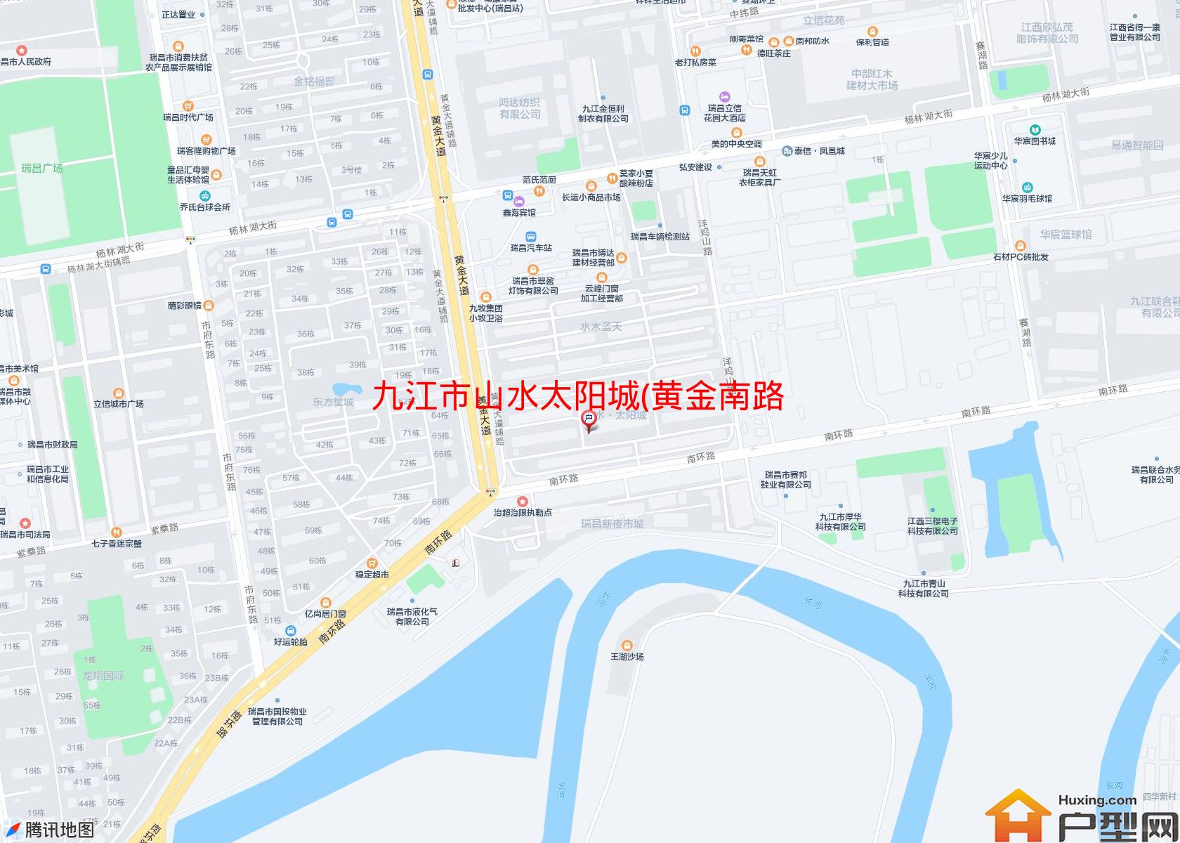 山水太阳城(黄金南路1号)小区 - 户型网