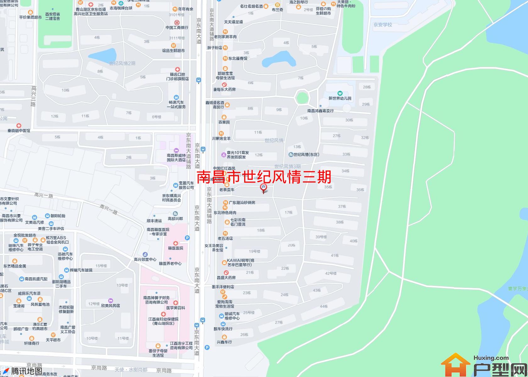 世纪风情三期小区 - 户型网 世纪风情三期小区 - 户型网
