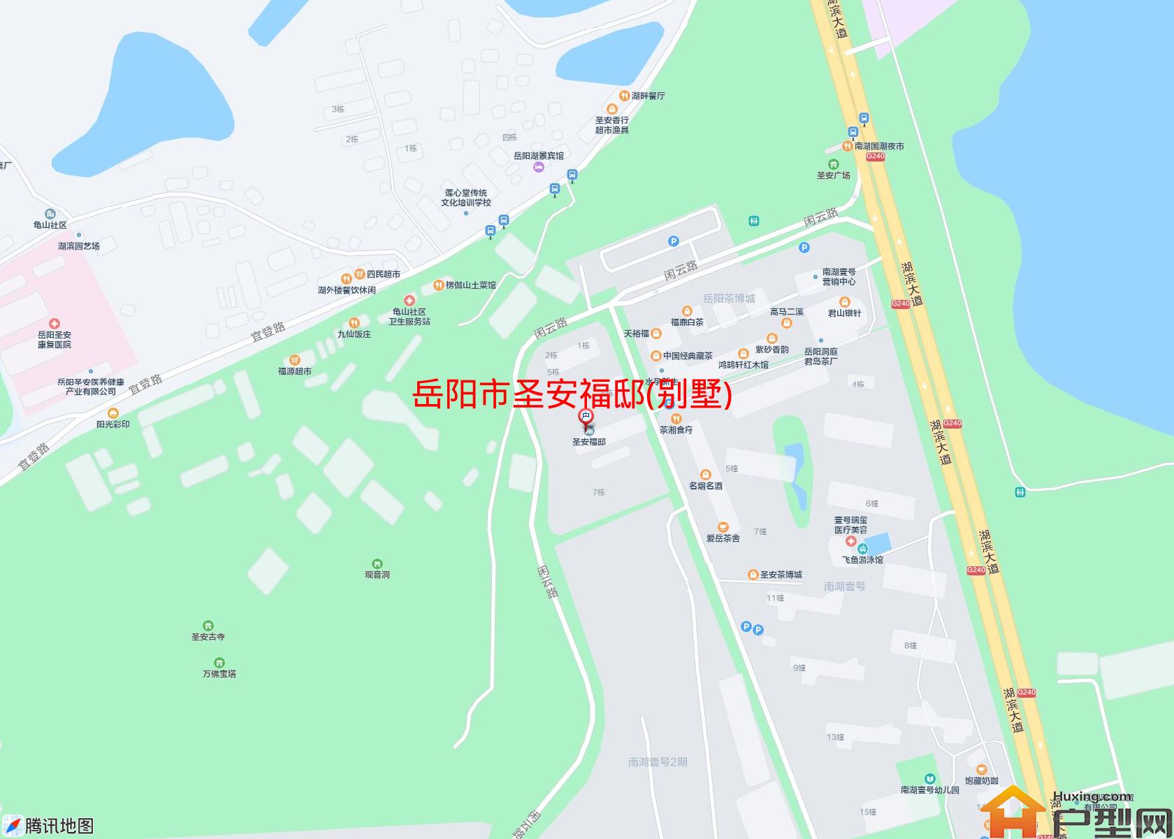 圣安福邸(别墅)小区 - 户型网