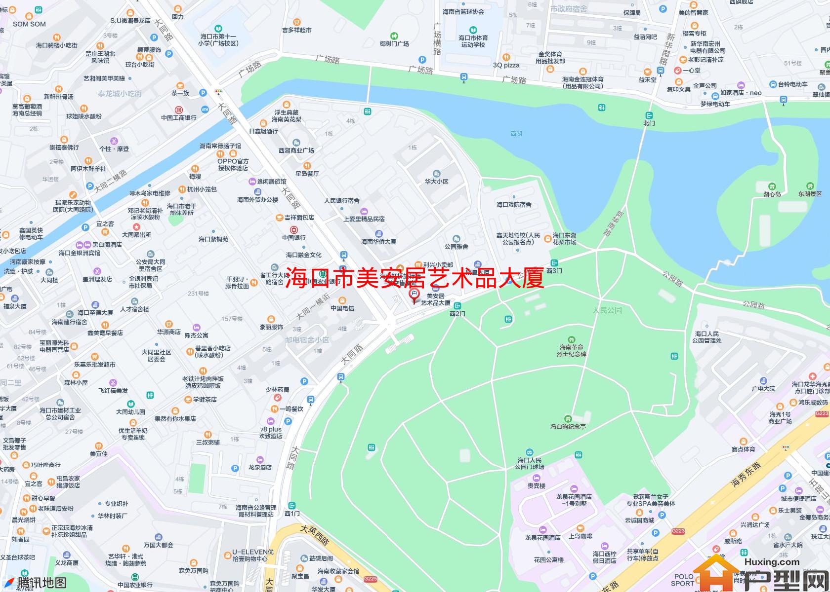 美安居艺术品大厦小区 - 户型网