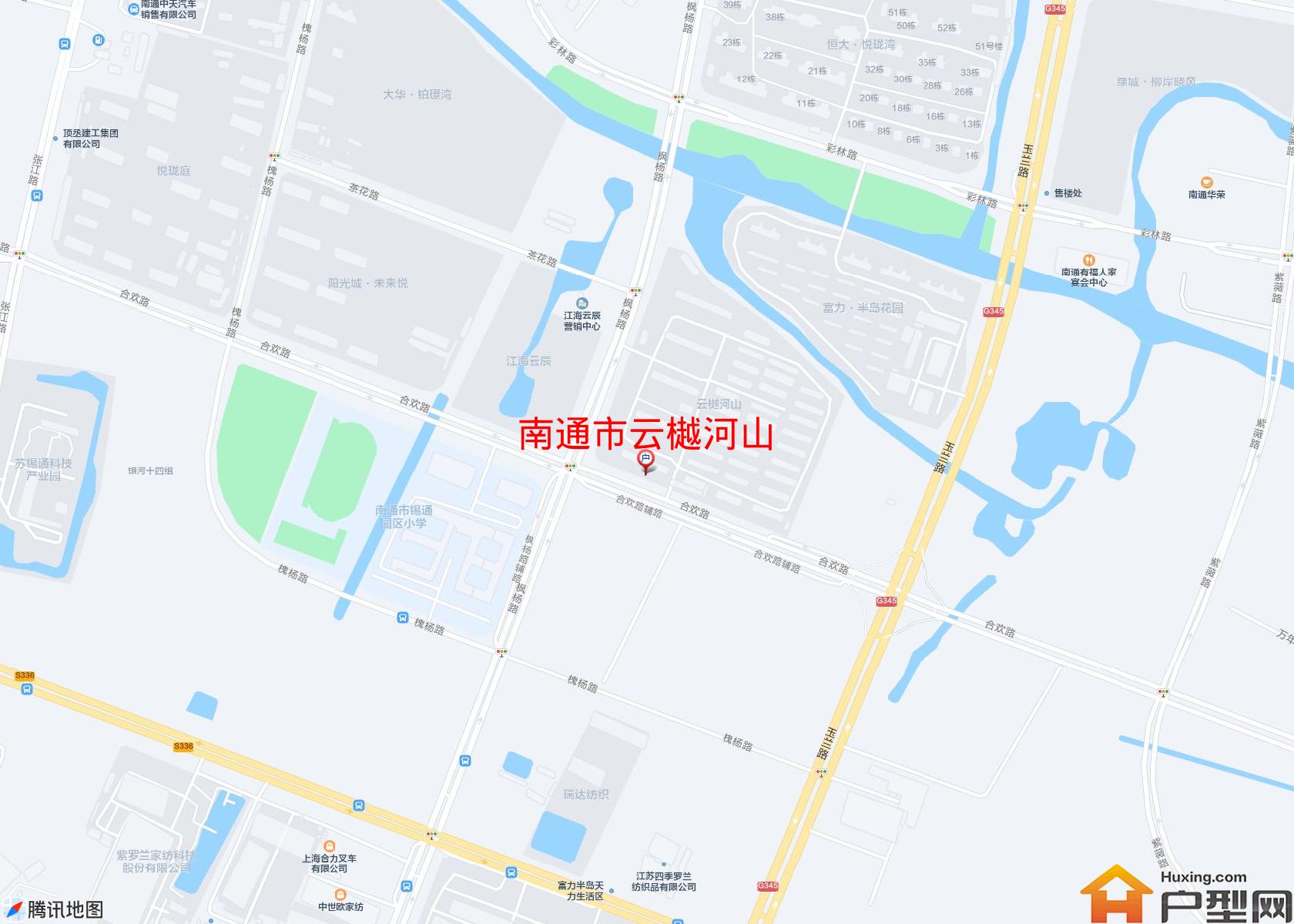 云樾河山小区 - 户型网