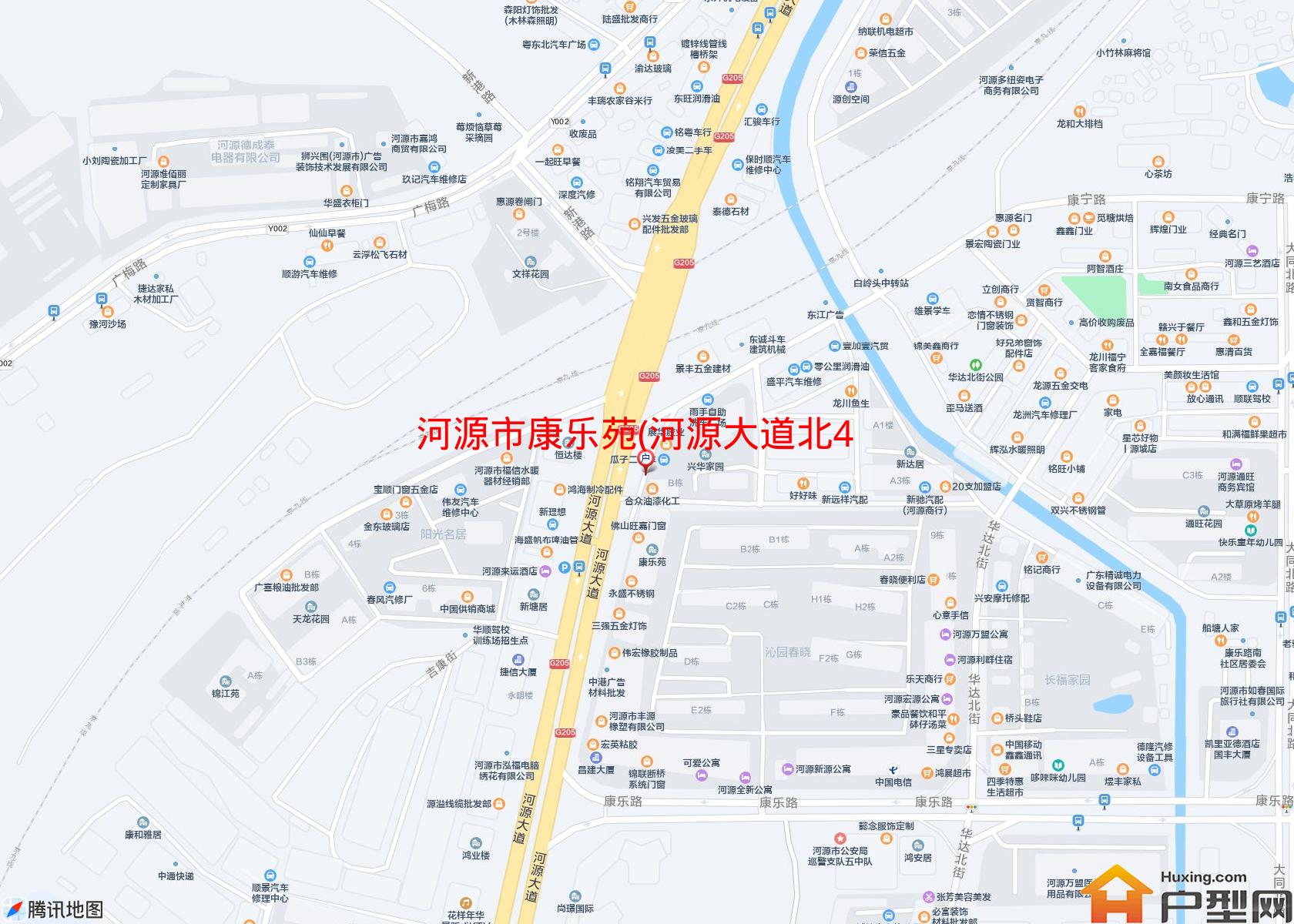 康乐苑(河源大道北456号)小区 - 户型网