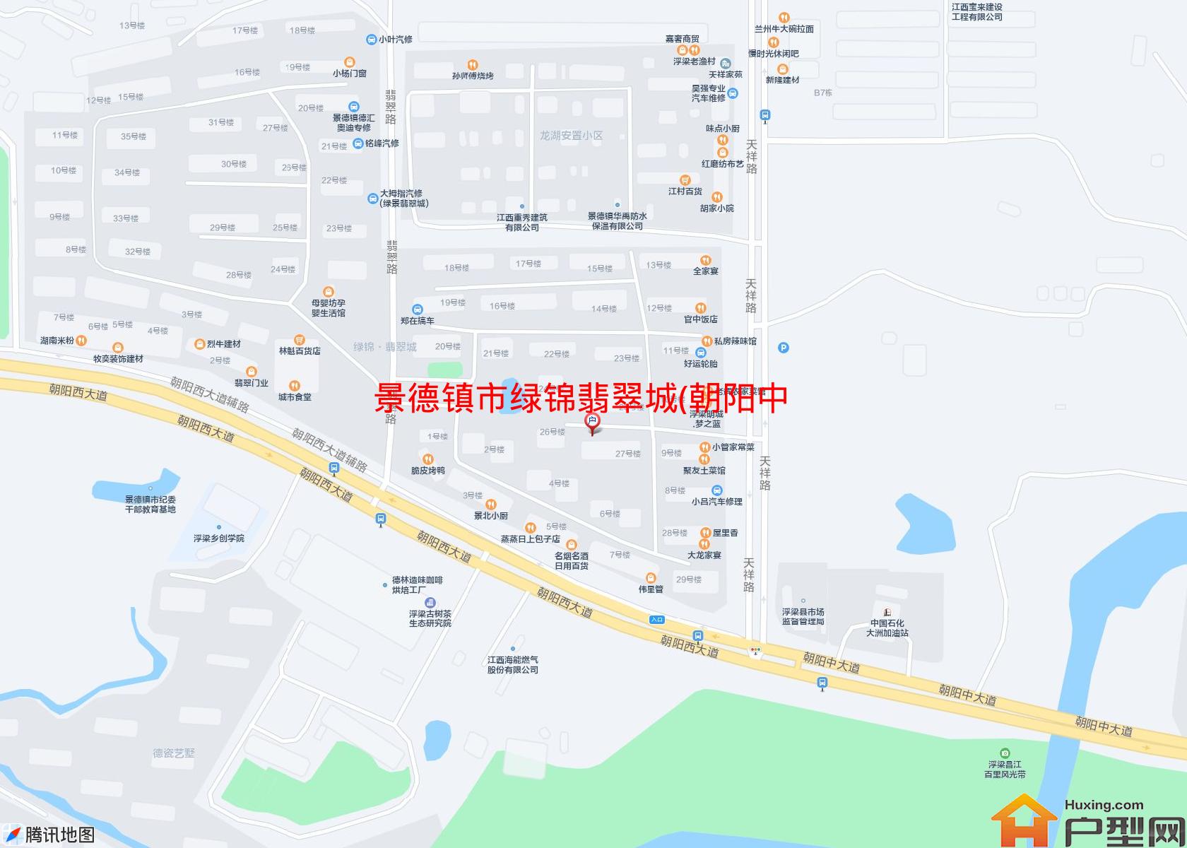 绿锦翡翠城(朝阳中大道)小区 - 户型网