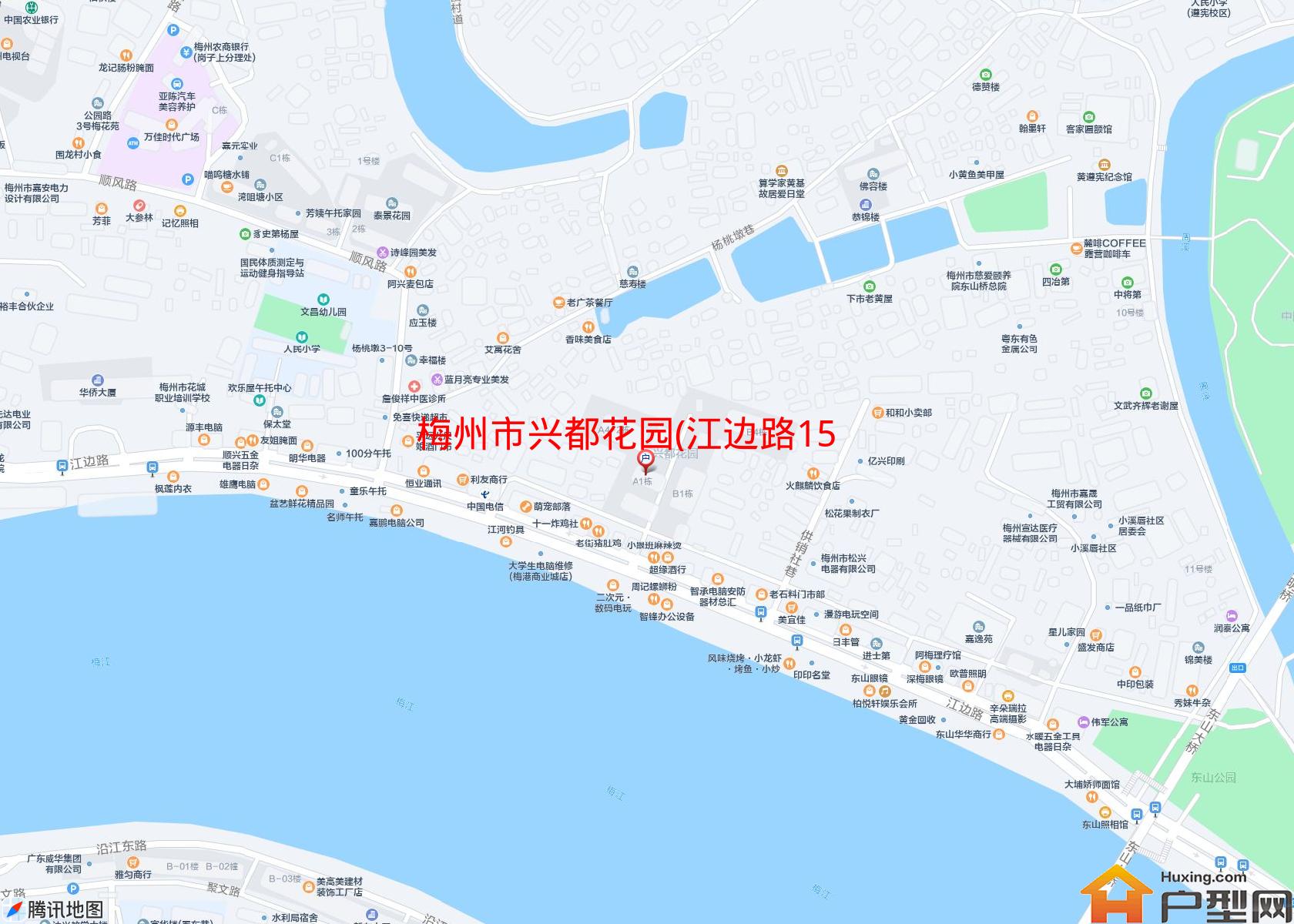 兴都花园(江边路15号)小区 - 户型网