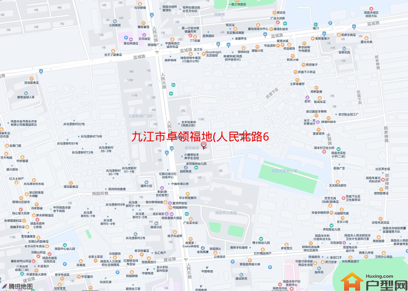 卓领福地(人民北路67号)小区 - 户型网