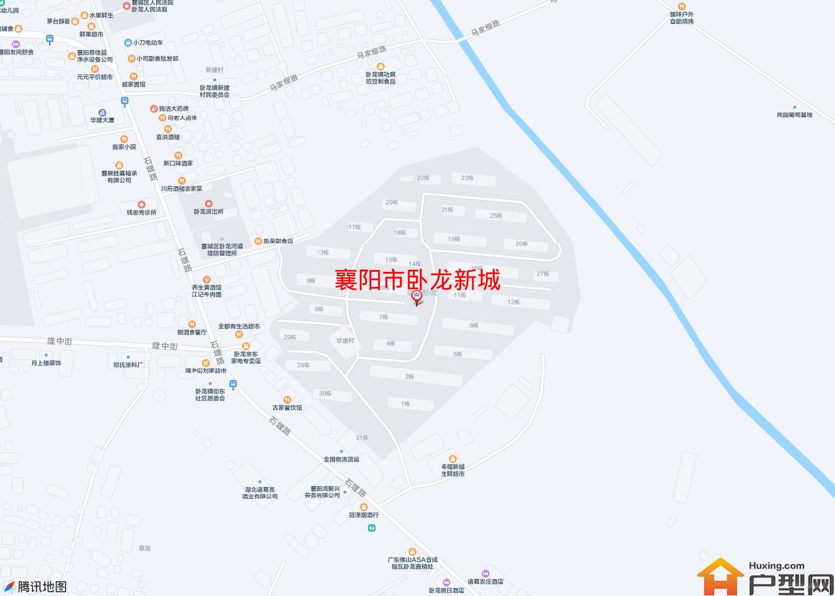 卧龙新城小区 - 户型网