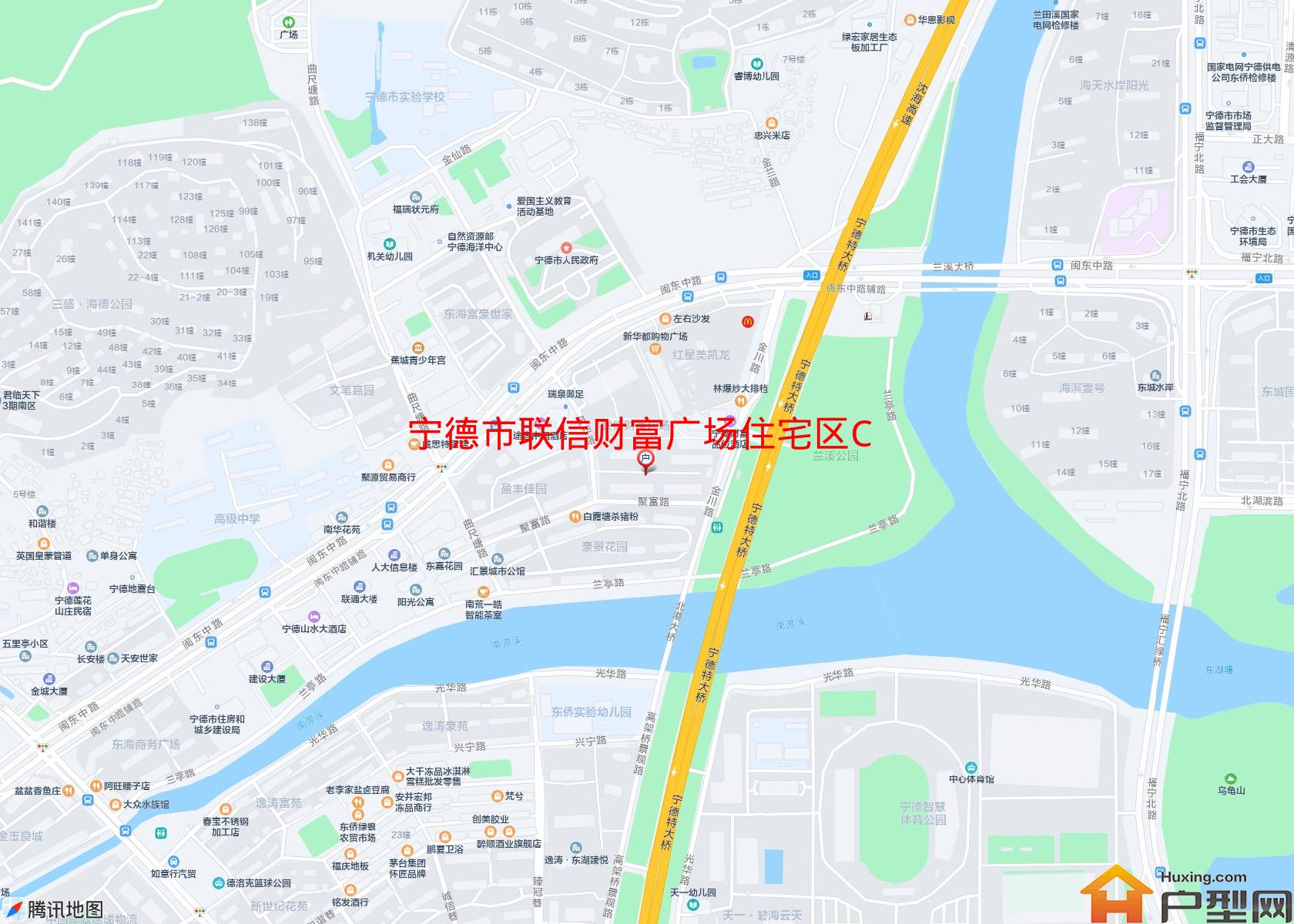 联信财富广场住宅区C区(高架桥景观路)小区 - 户型网