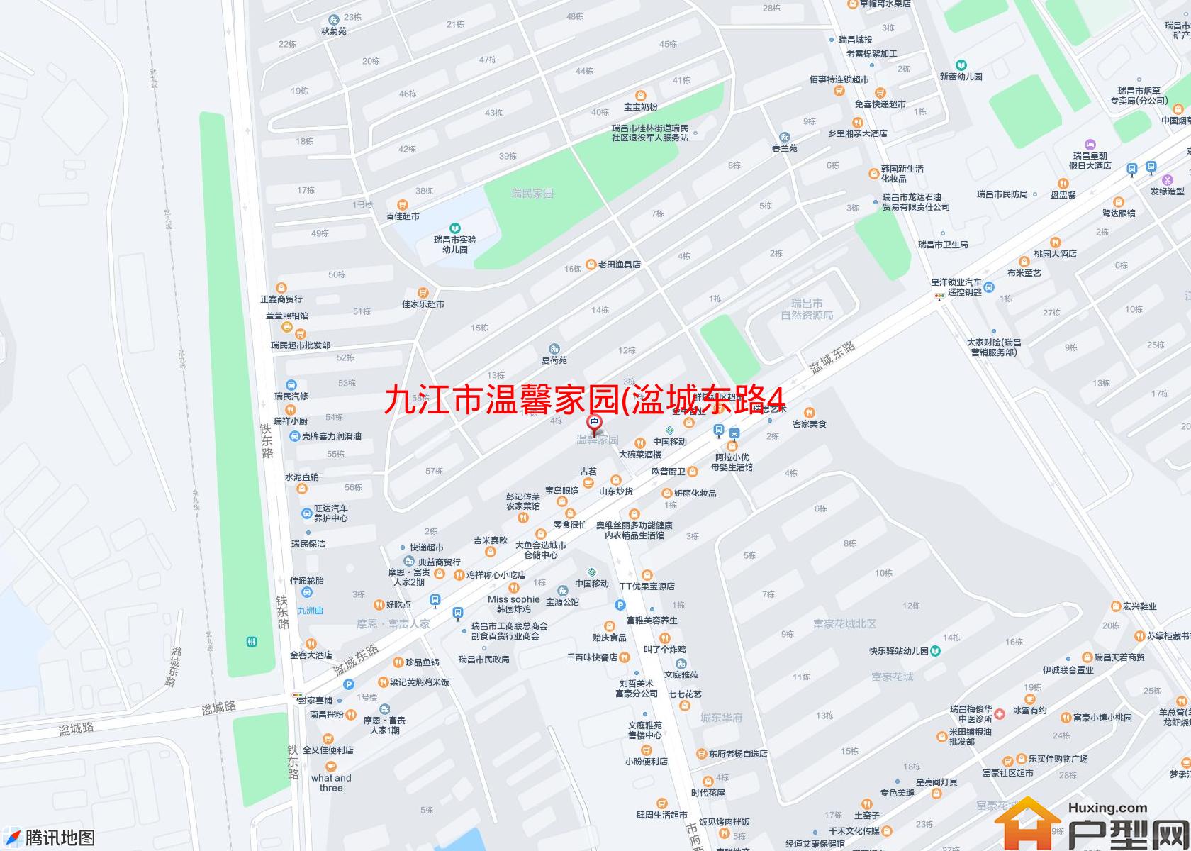 温馨家园(湓城东路4号)小区 - 户型网