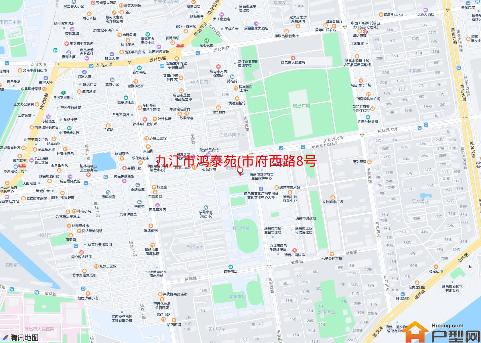 鸿泰苑(市府西路8号)小区 - 户型网