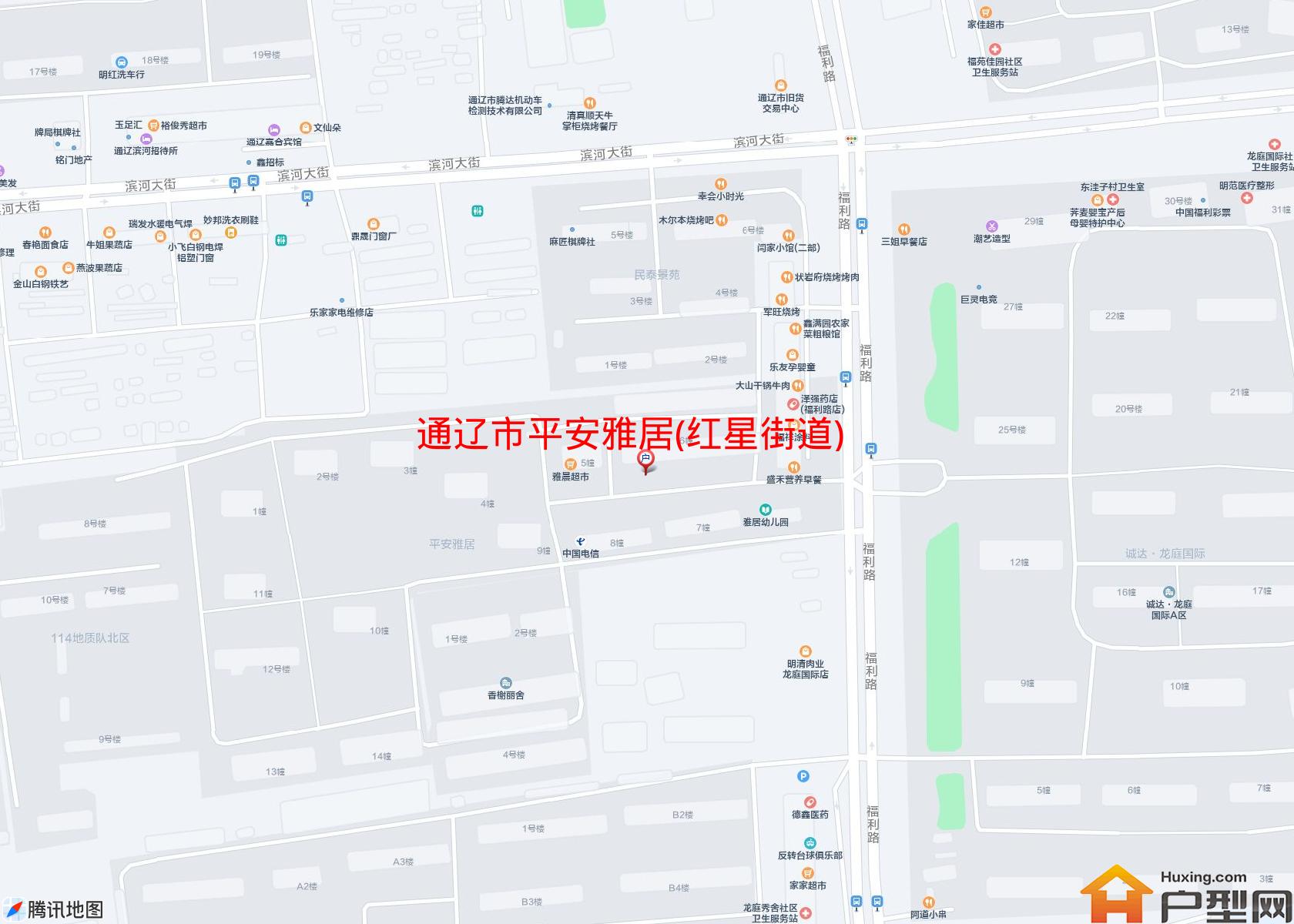 平安雅居(红星街道)小区 - 户型网
