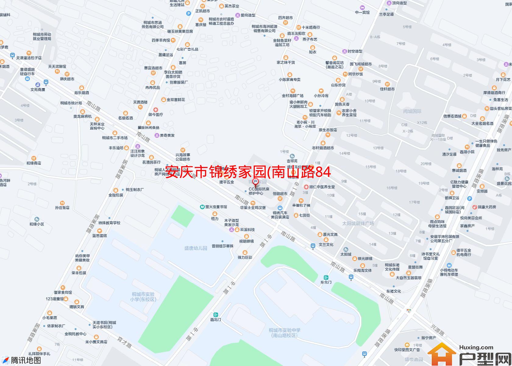 锦绣家园(南山路84号)小区 - 户型网
