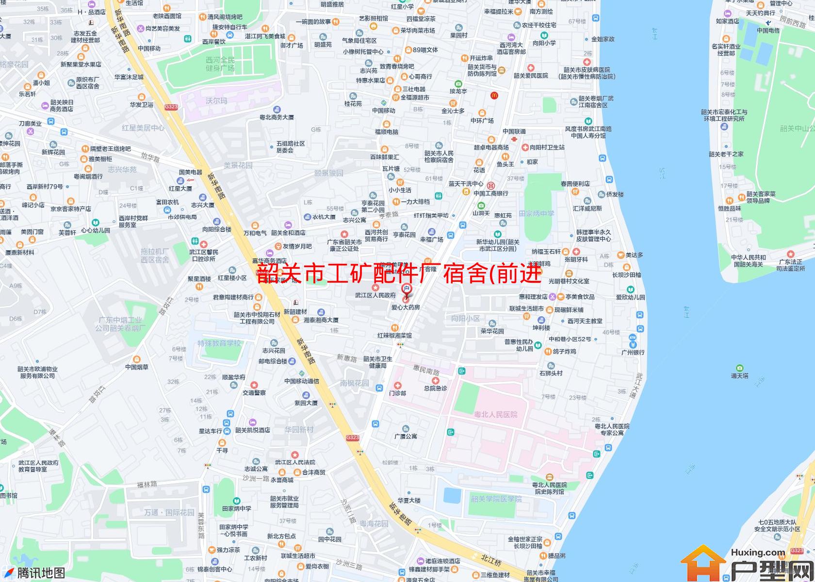 工矿配件厂宿舍(前进路4号)小区 - 户型网