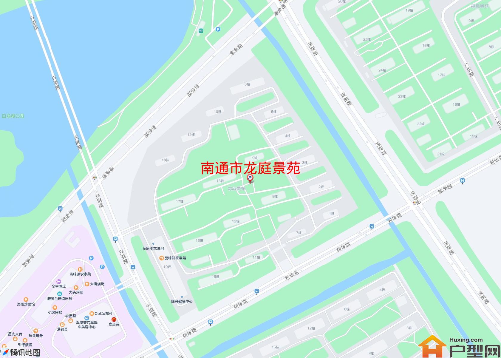 龙庭景苑小区 - 户型网