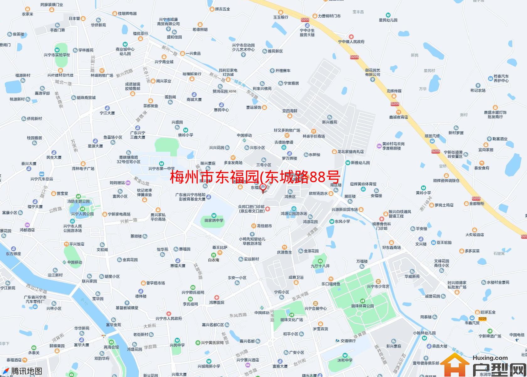 东福园(东城路88号)小区 - 户型网