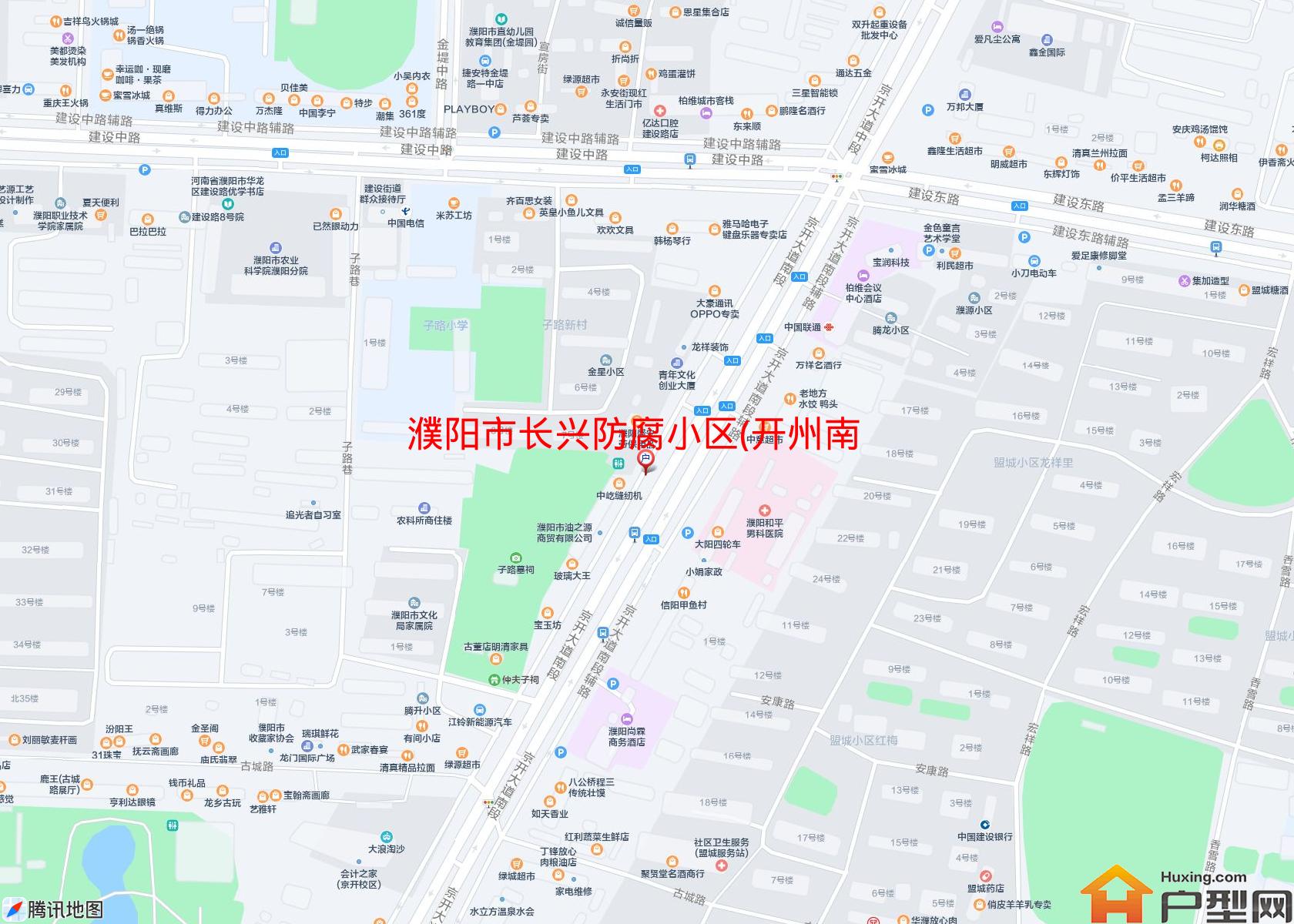 长兴防腐小区(开州南路)小区 - 户型网