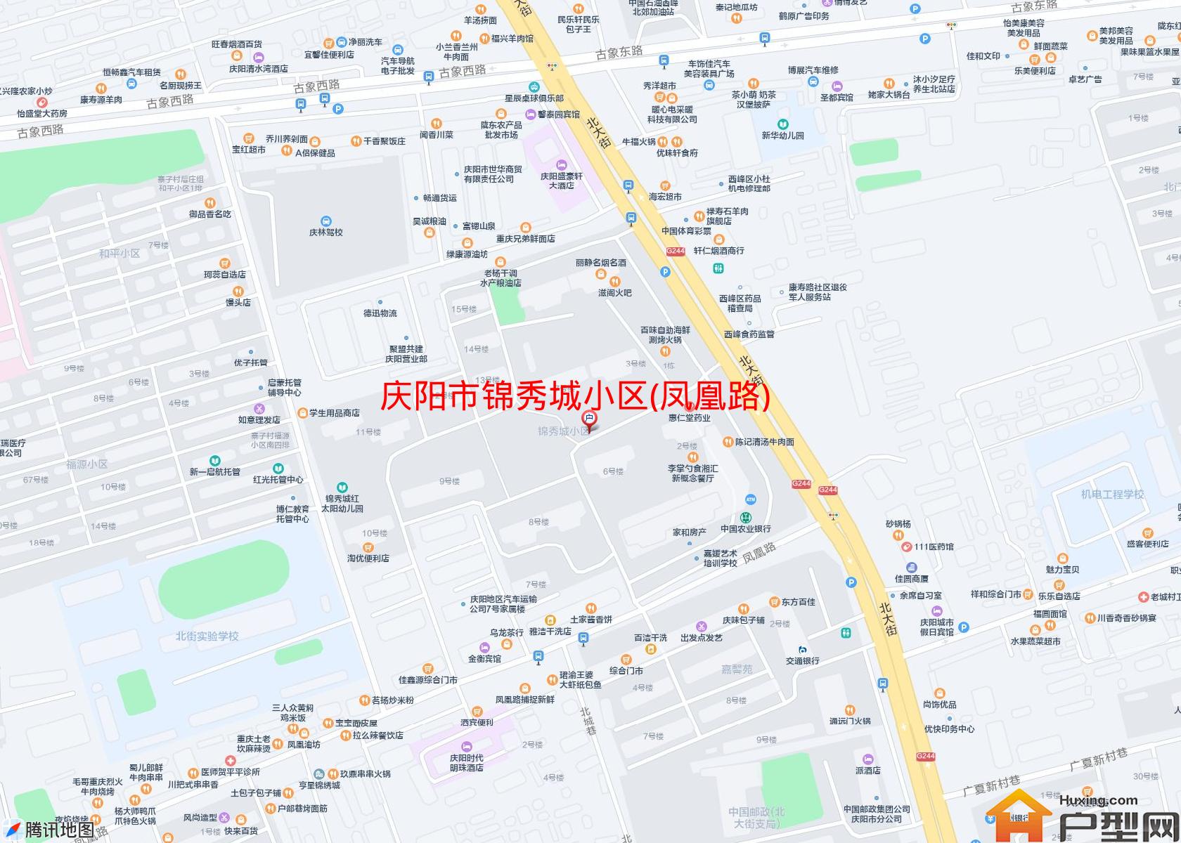 锦秀城小区(凤凰路)小区 - 户型网