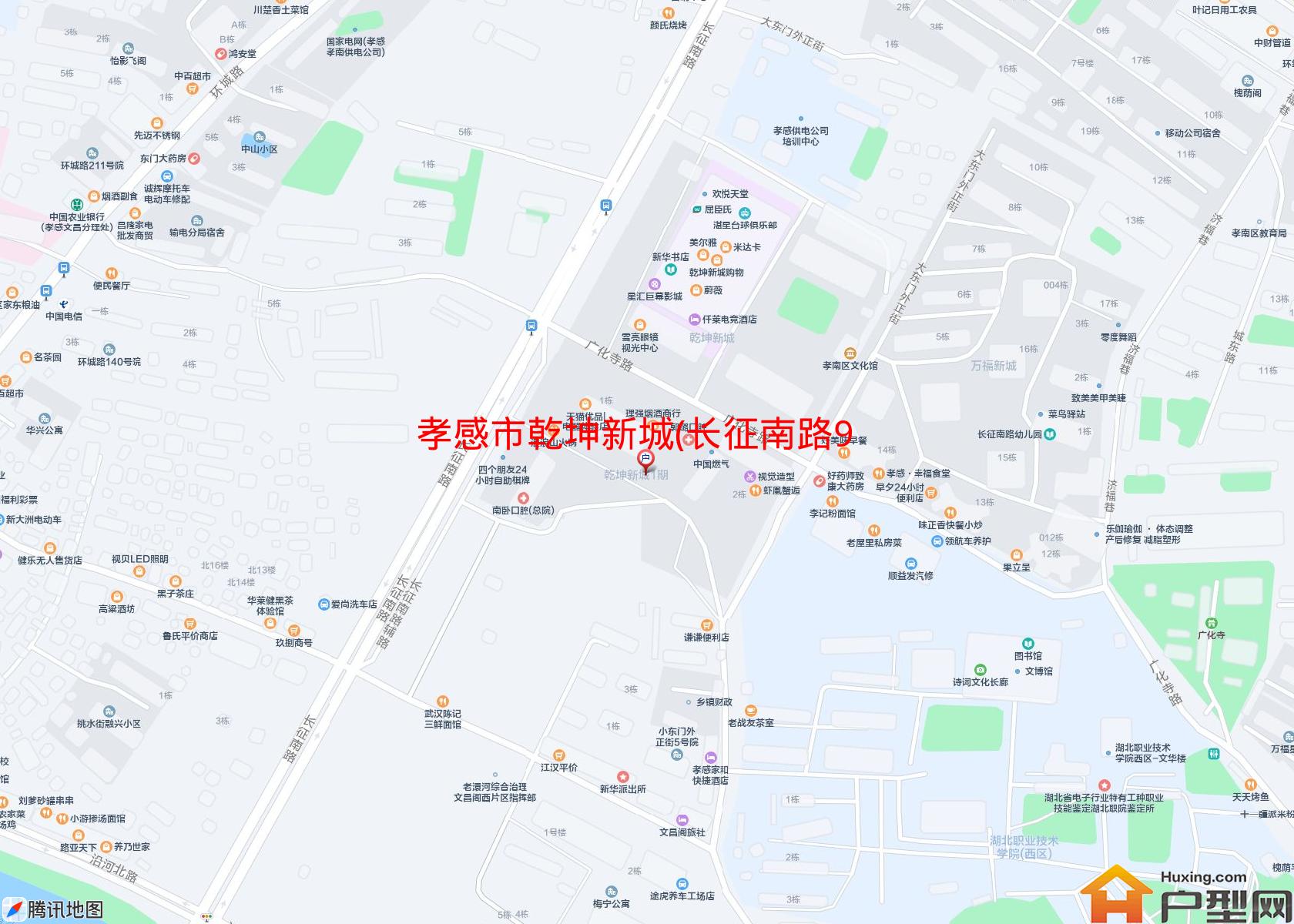 乾坤新城(长征南路9号)小区 - 户型网