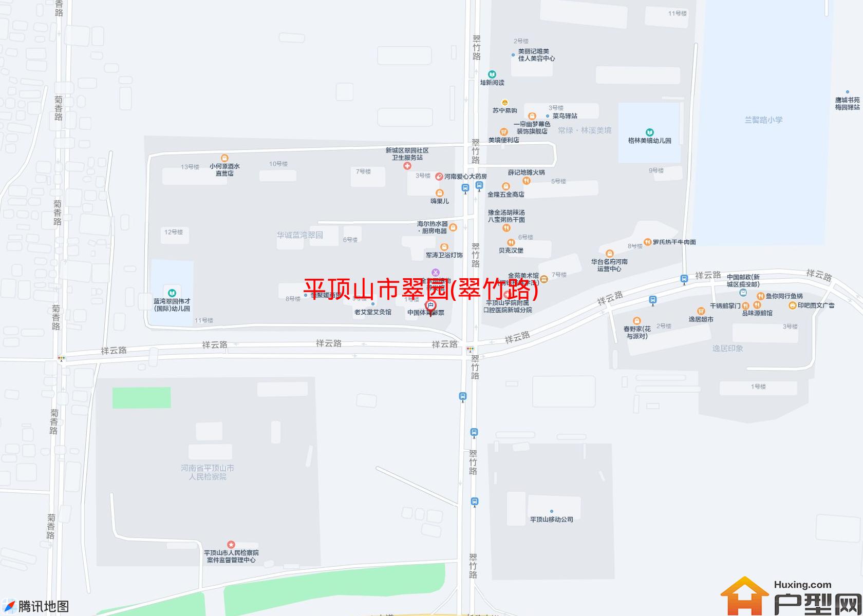 翠园(翠竹路)小区 - 户型网
