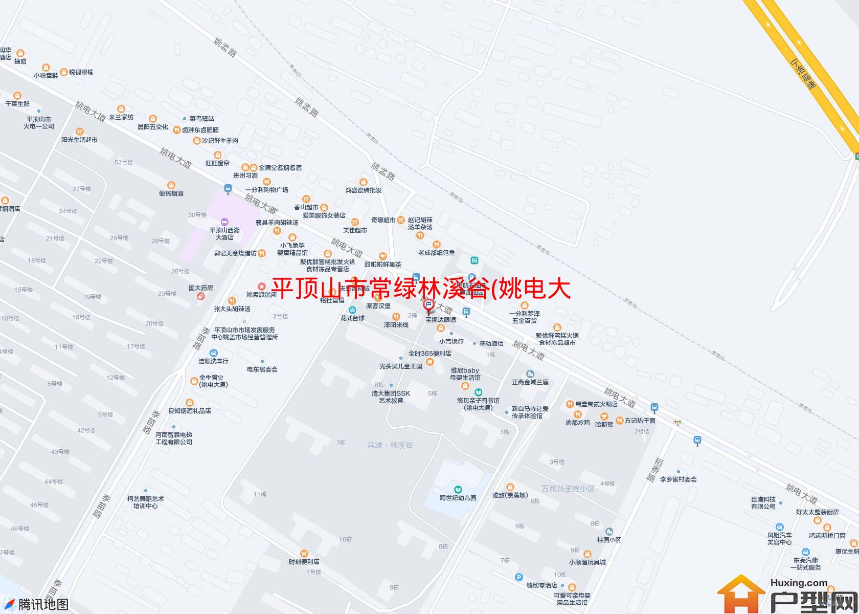 常绿林溪谷(姚电大道)小区 - 户型网
