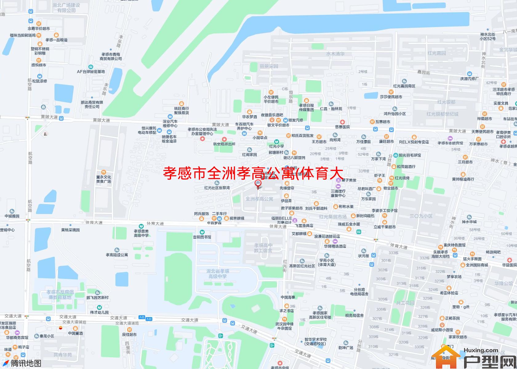 全洲孝高公寓(体育大道381号)小区 - 户型网