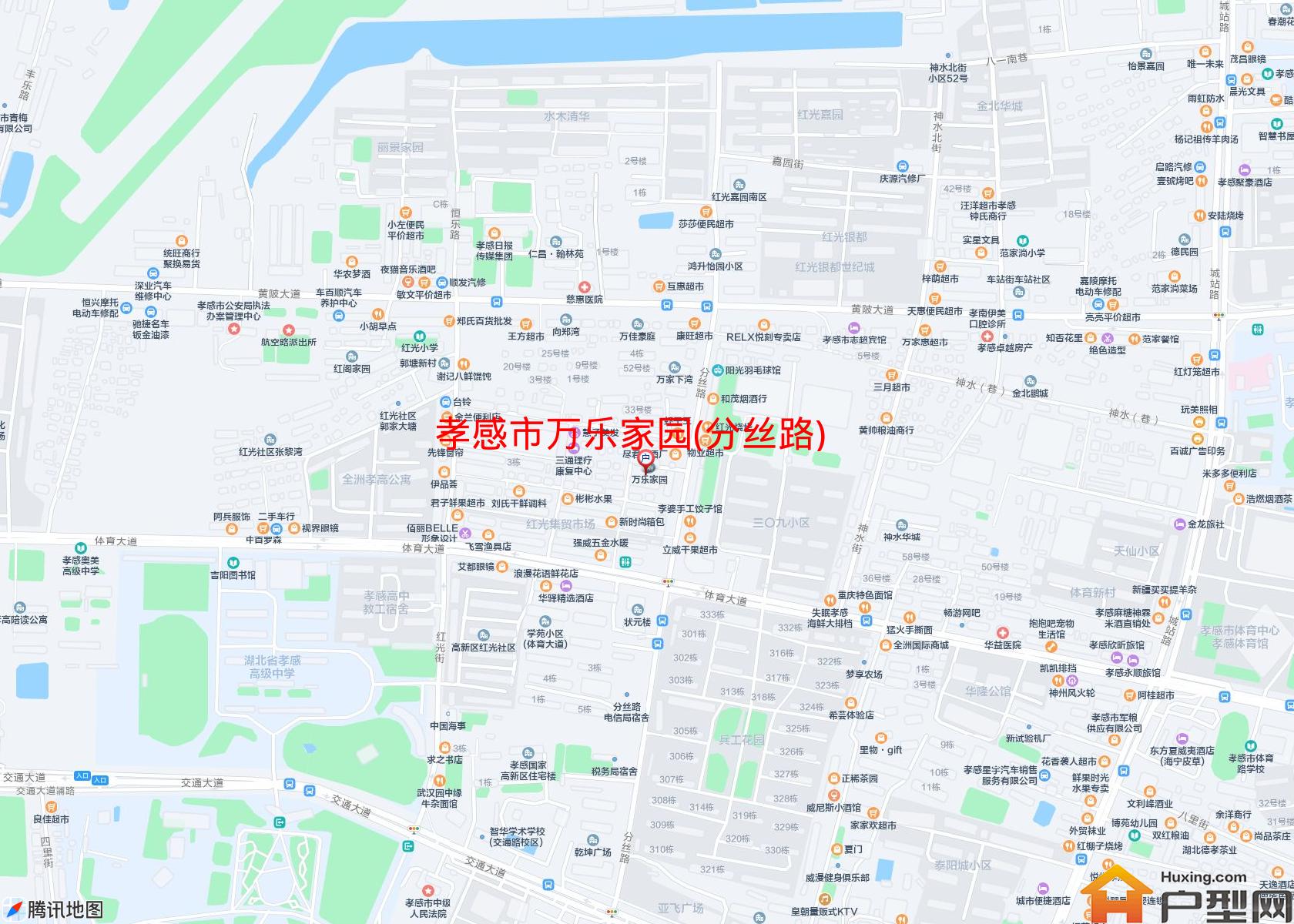 万乐家园(分丝路)小区 - 户型网