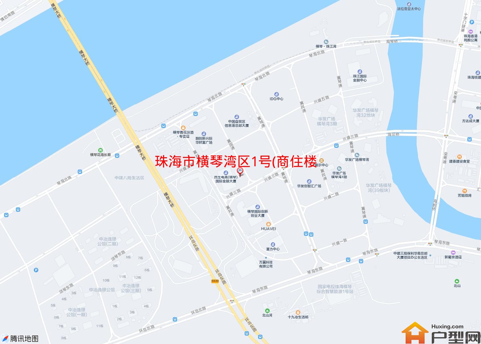 横琴湾区1号(商住楼)小区 - 户型网
