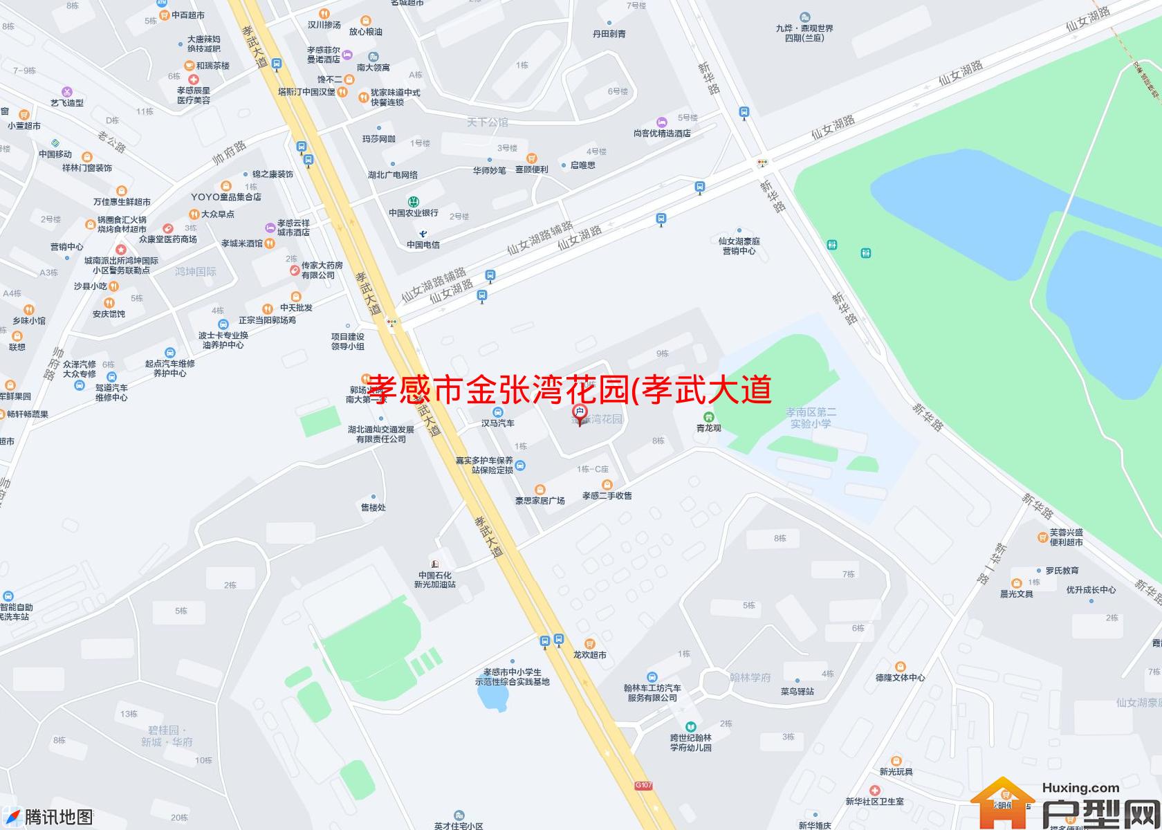 金张湾花园(孝武大道)小区 - 户型网