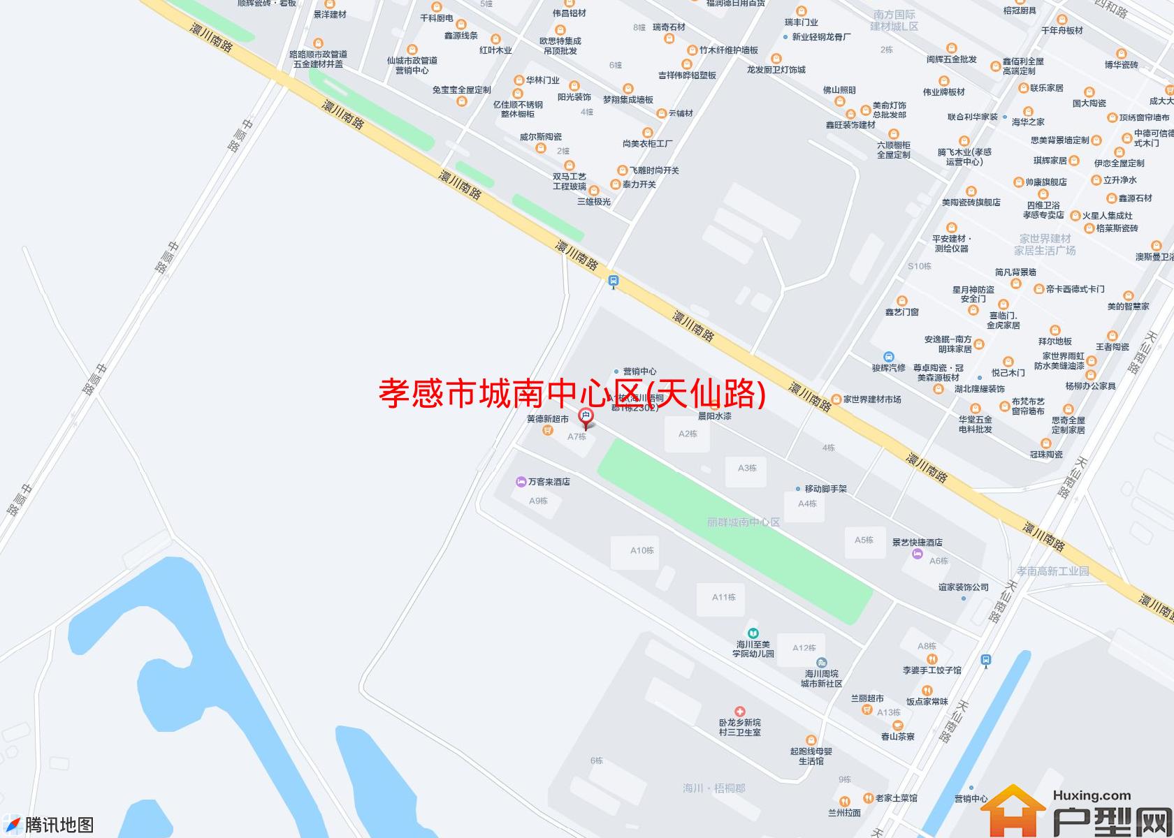 城南中心区(天仙路)小区 - 户型网
