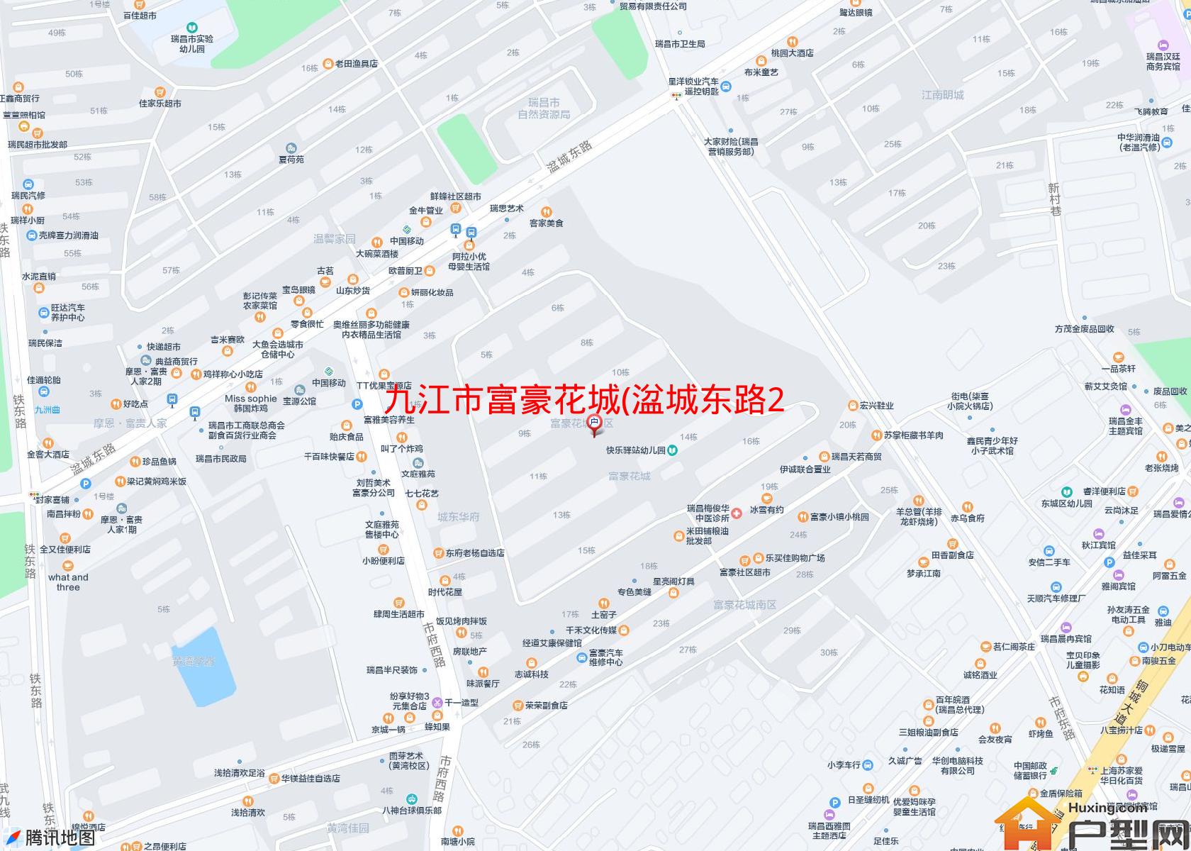 富豪花城(湓城东路29号)小区 - 户型网