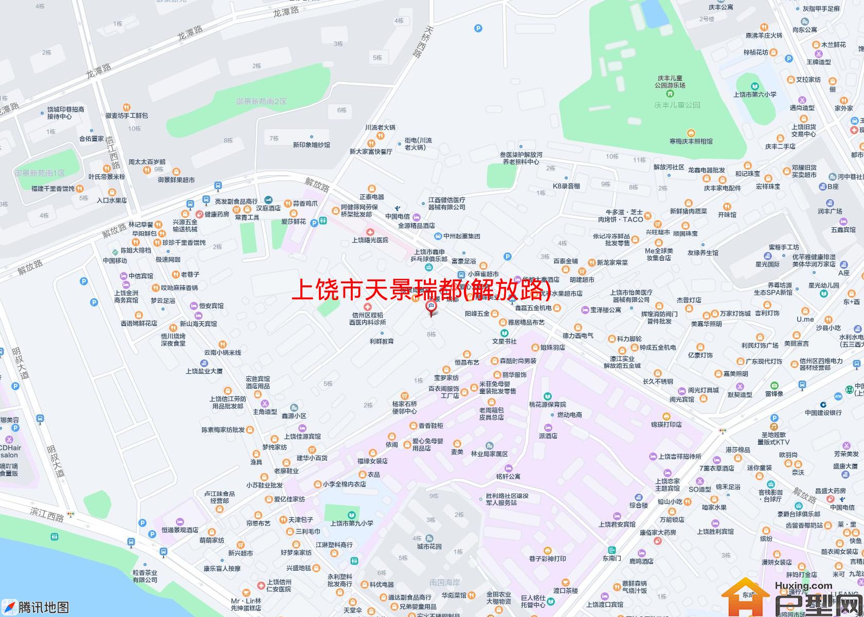 天景瑞都(解放路)小区 - 户型网