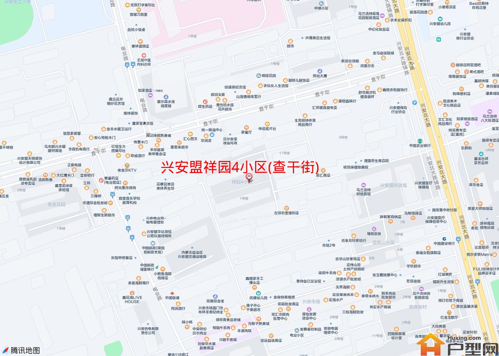 祥园4小区(查干街)小区 - 户型网