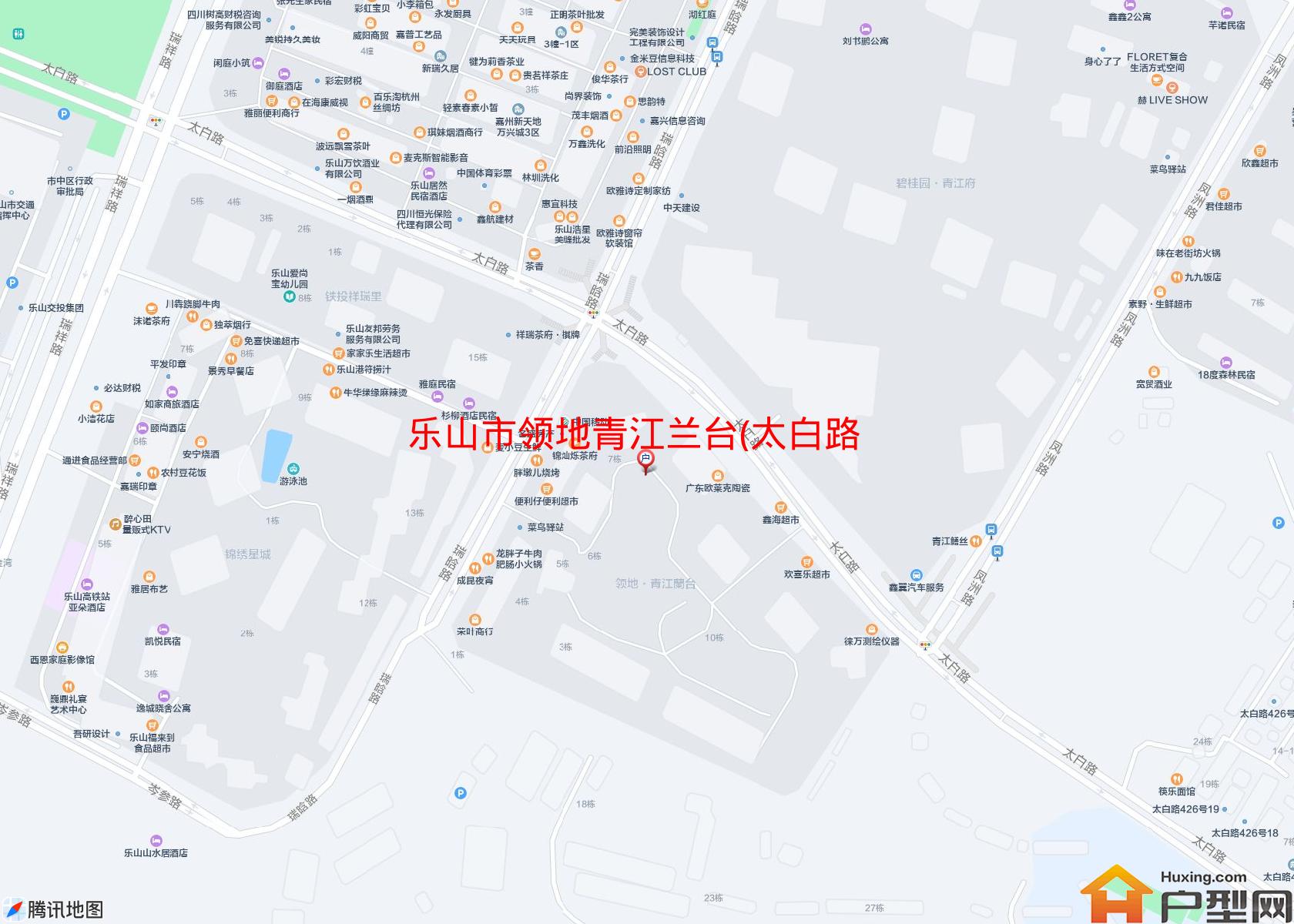 领地青江兰台(太白路1065号)小区 - 户型网