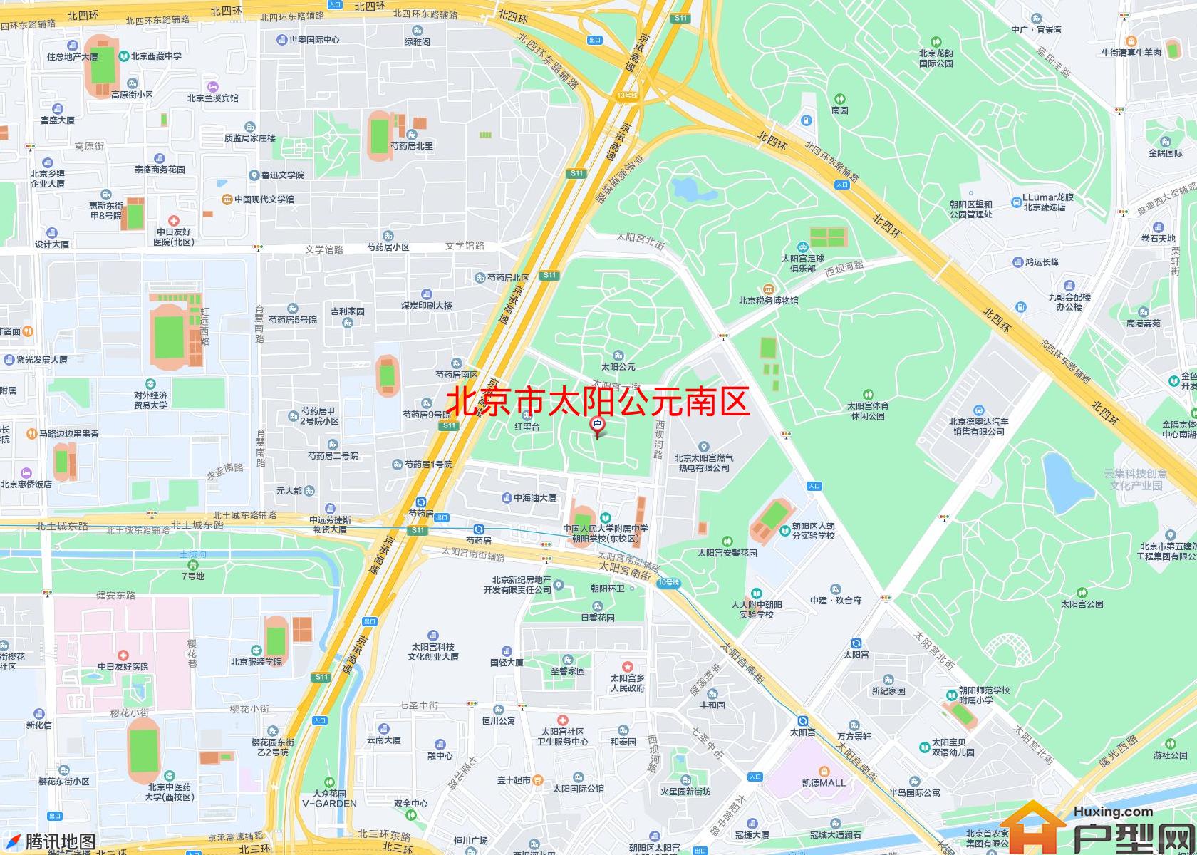 太阳公元南区小区 - 户型网