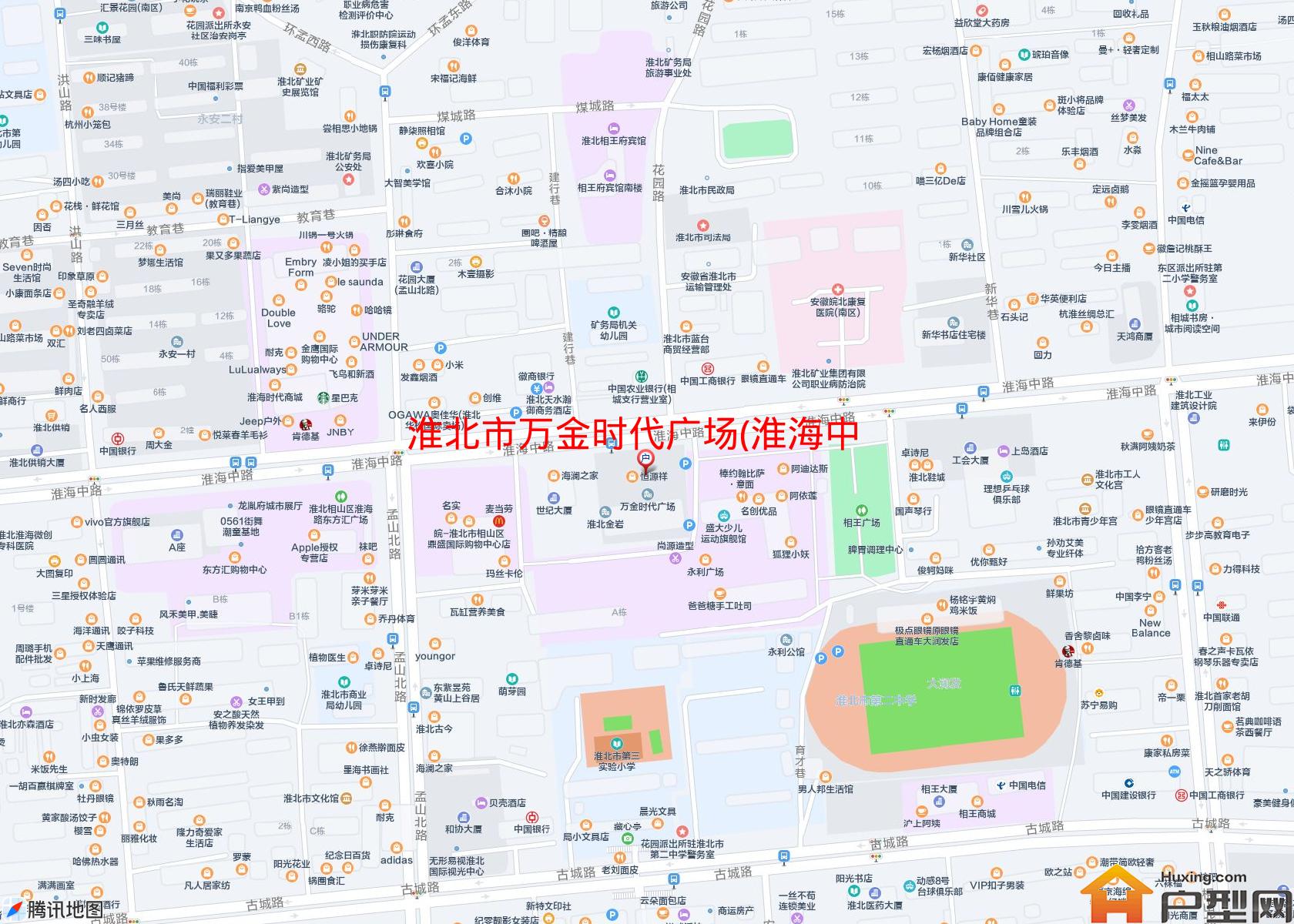 万金时代广场(淮海中路81号)小区 - 户型网